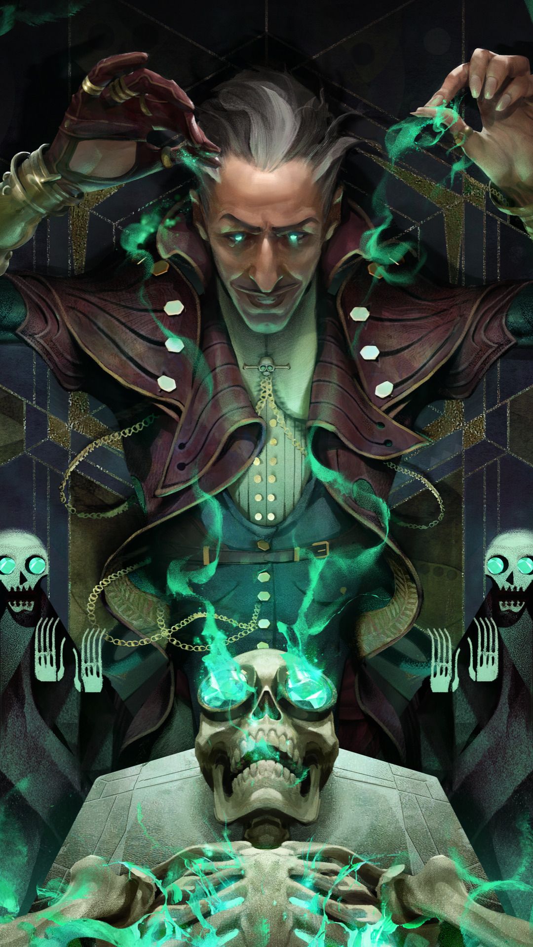 1080x1920 New phone wallpaper for the Rook that wants to take their companions on the go!