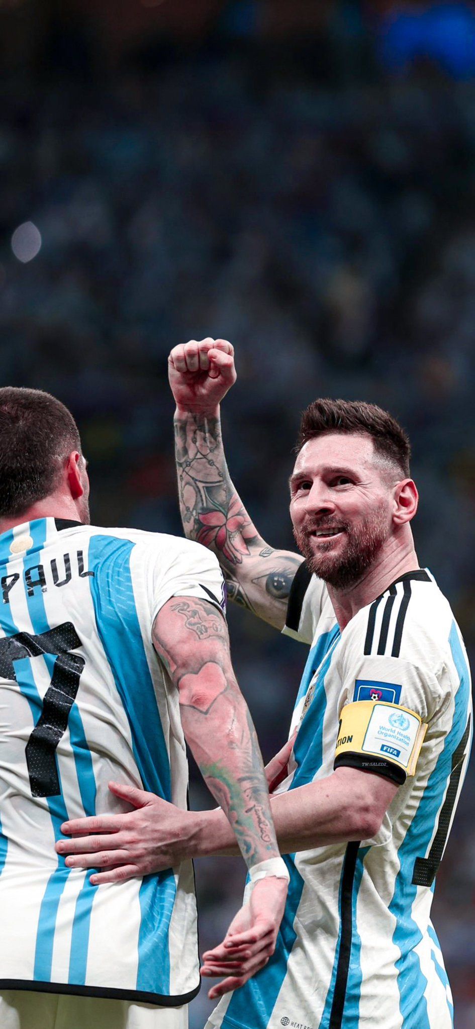 945x2047 Free Download 4K & HD Messi Wallpaper for iPhone & Android Phones (FIFA World Cup Qatar 2022 Argentina vs Netherlands)