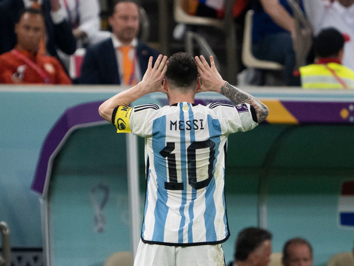 1200x900 Messi Vs Netherlands Wallpaper