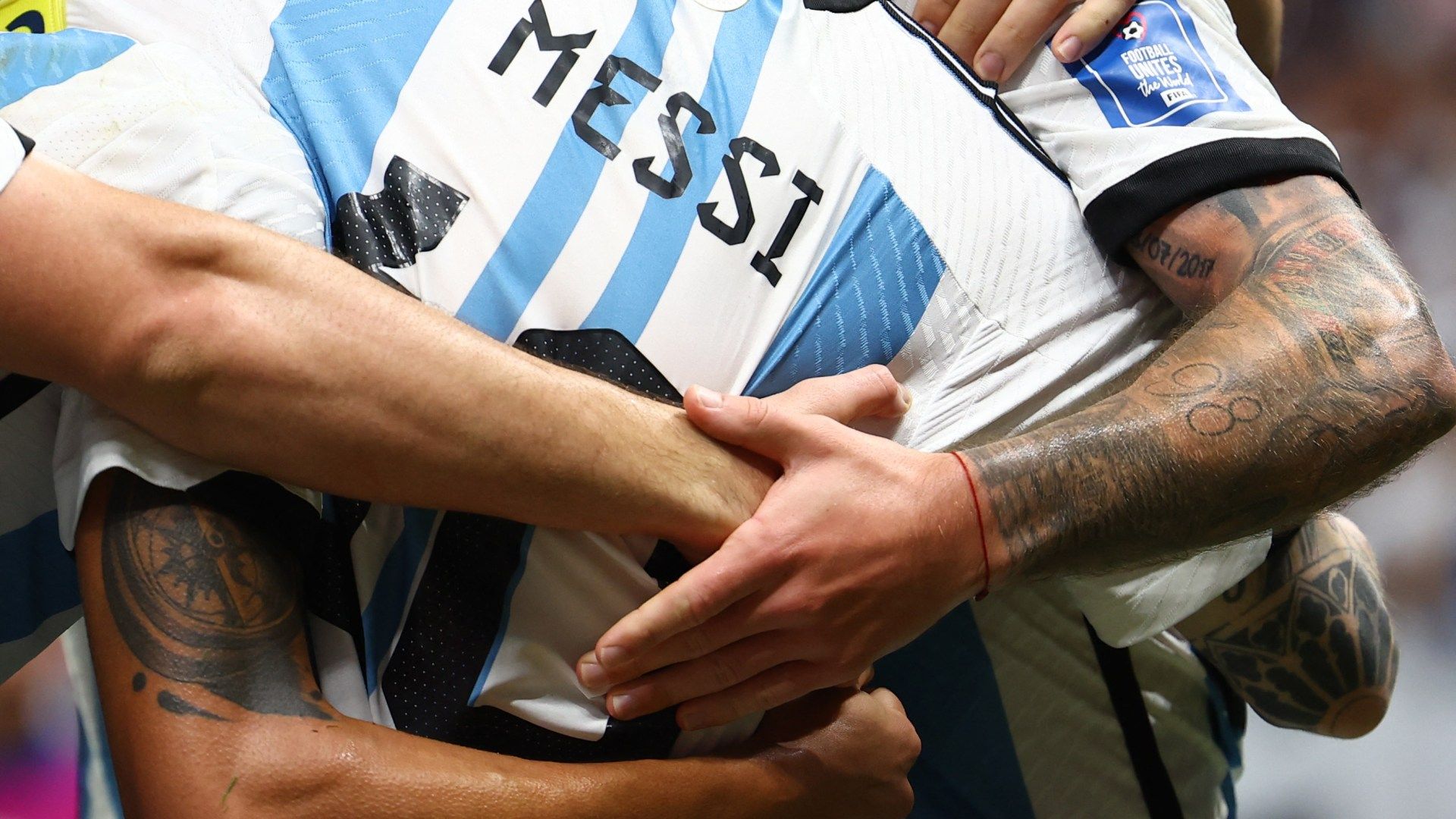 1920x1080 Photos: Messi's Argentina defeat Netherlands in shootout. In Picture News