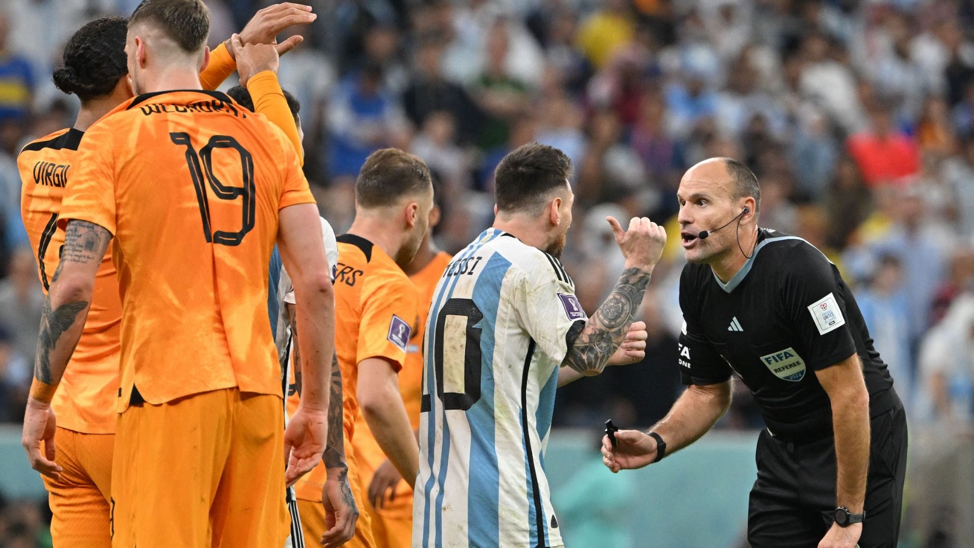 1920x1080 World Cup: Piers Morgan Slams Messi for Behavior vs. Netherlands