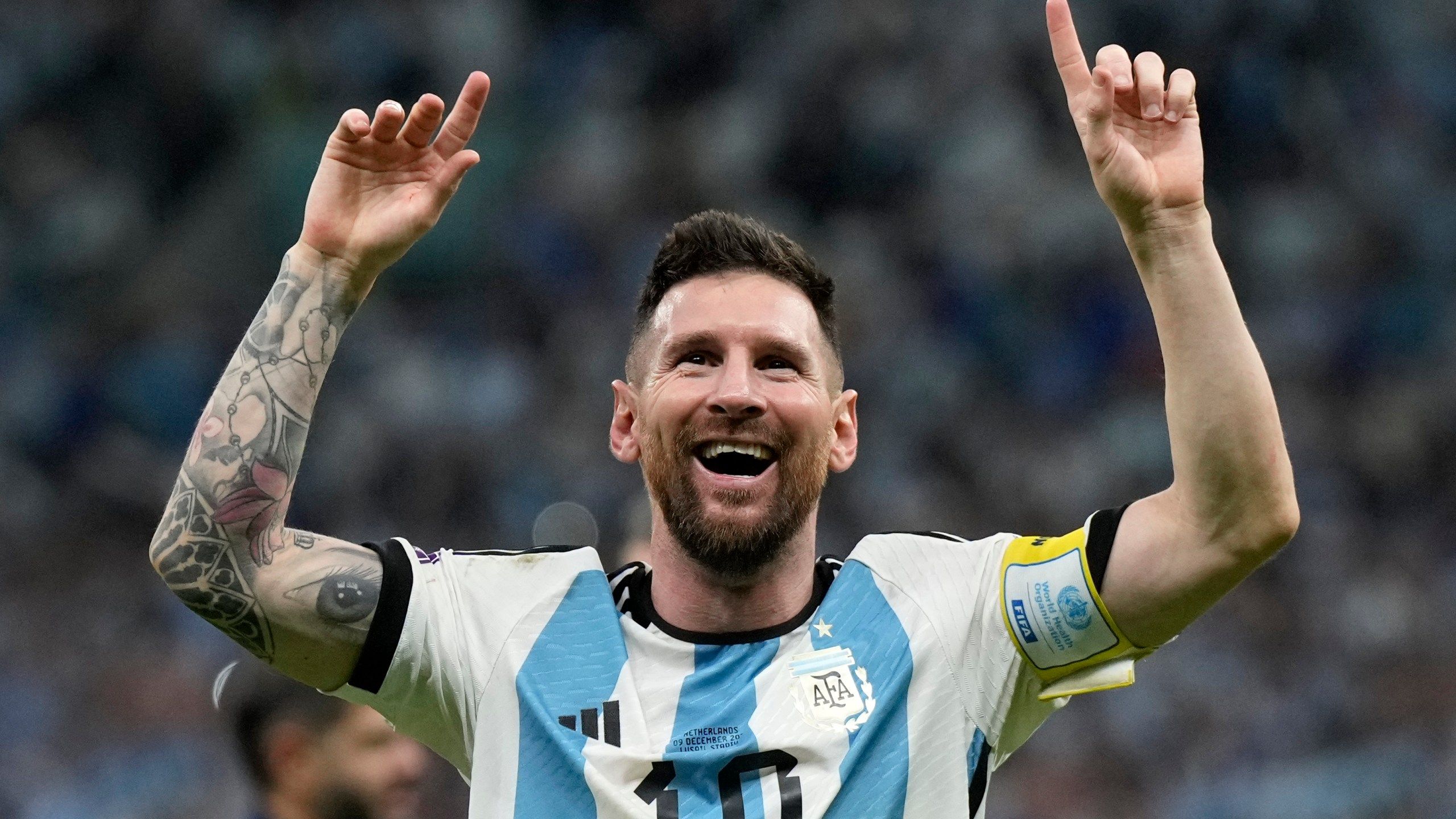 2560x1440 Argentina beats Netherlands, advances in World Cup