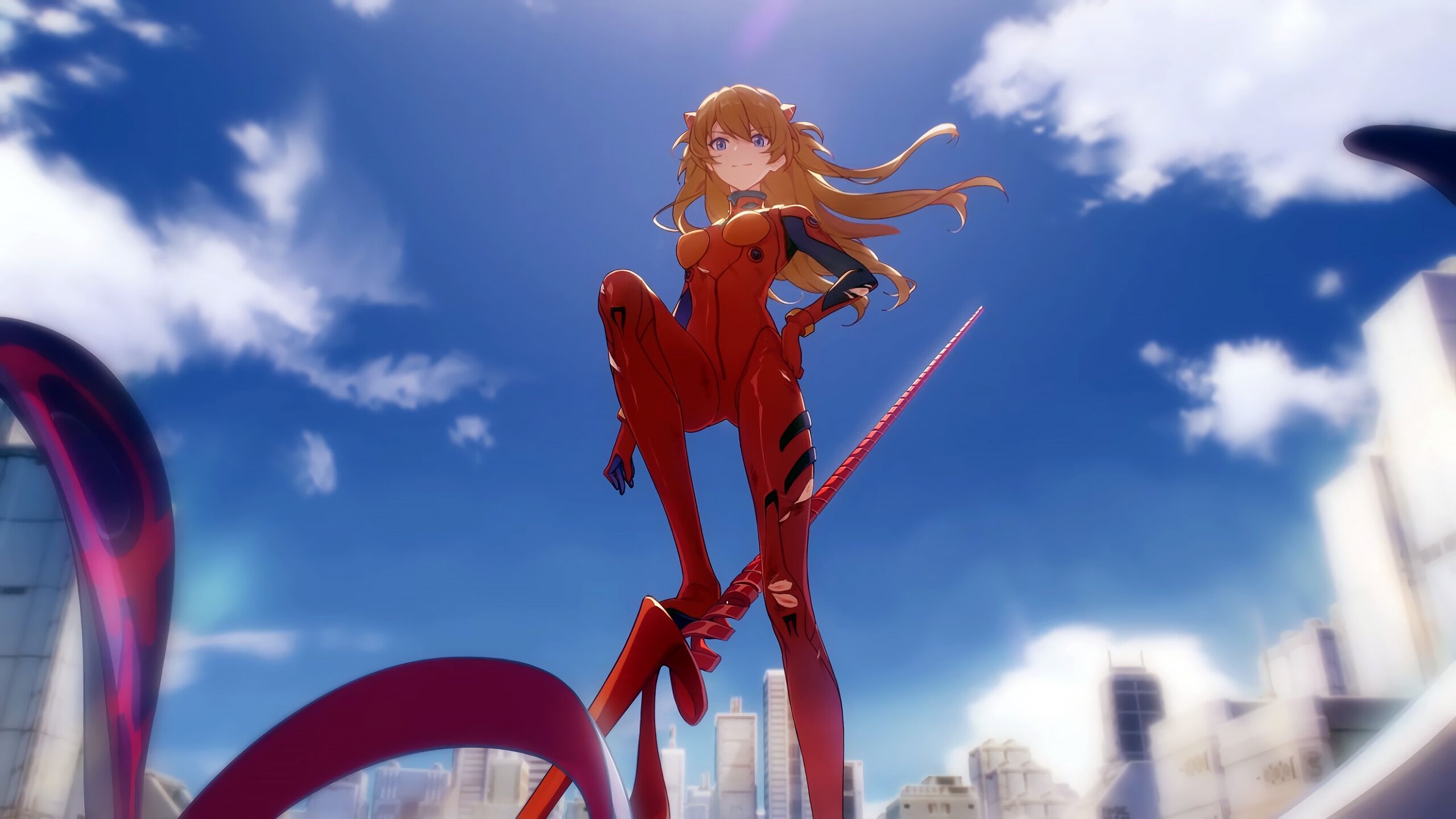2560x1440 Neon Genesis Evangelion Desktop HD Wallpaper