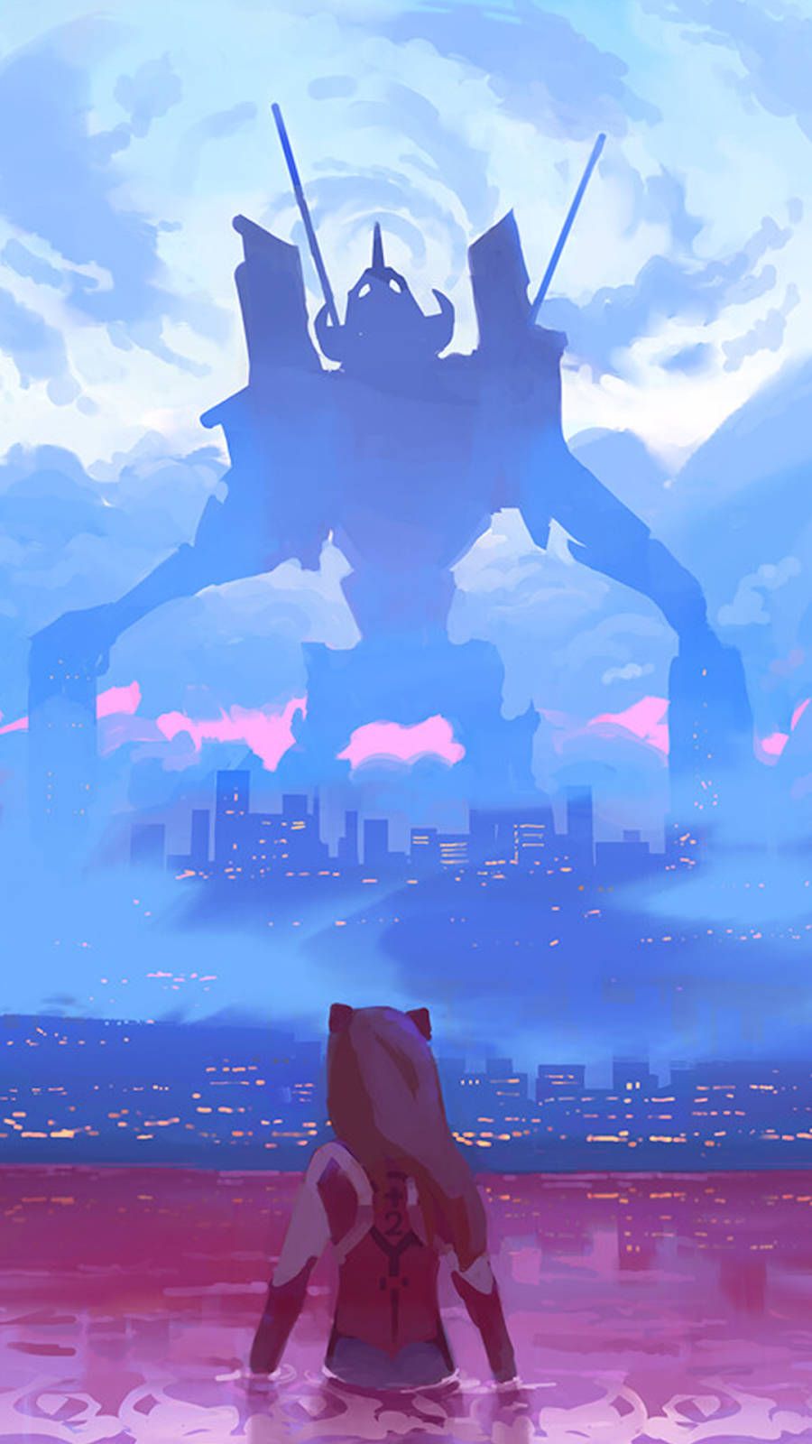 900x1600 Evangelion Phone Wallpaper