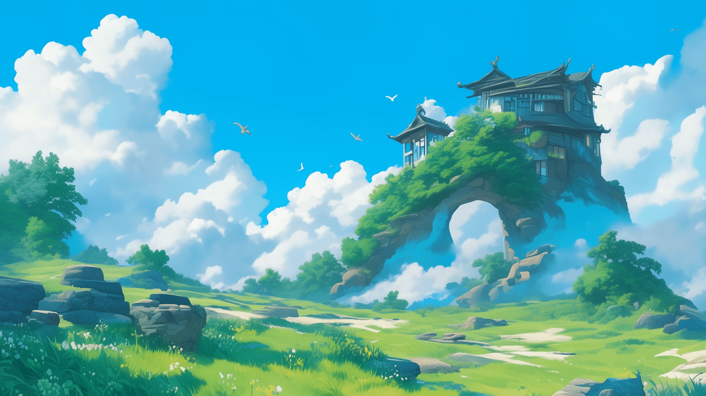 2912x1632 Studio Ghibli Wallpaper and Background: Free HD Download