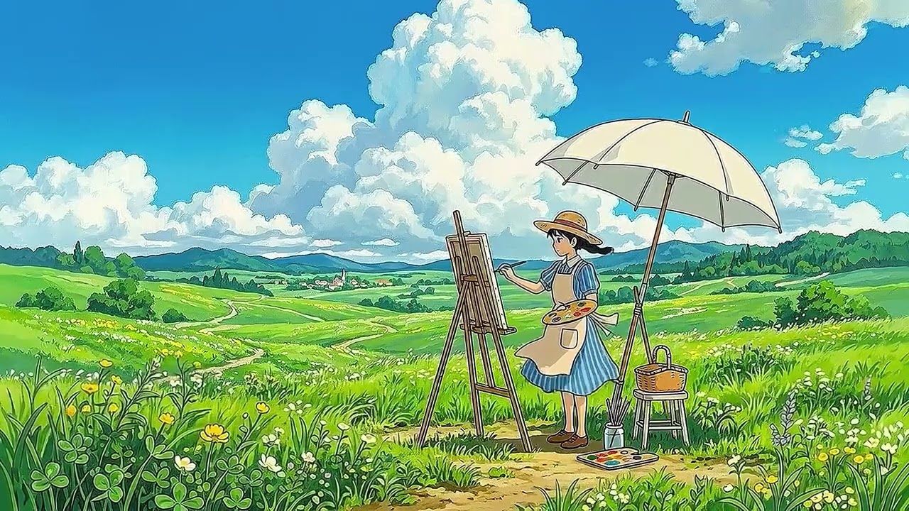 1280x720 Summer Wind on the Hill