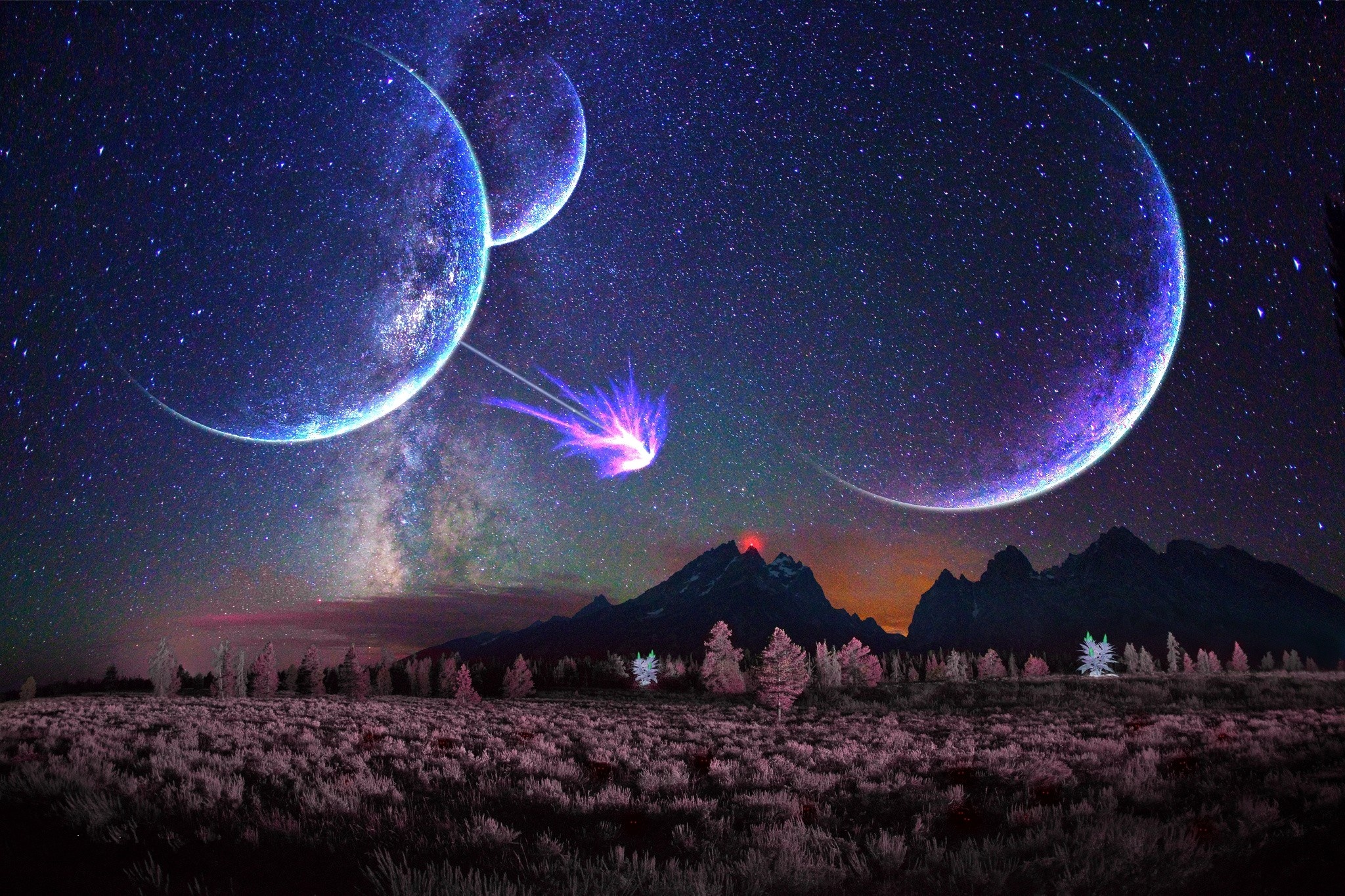 2048x1365 space, 3D, art Wallpaper, HD Nature 4K Wallpaper, Image and Background