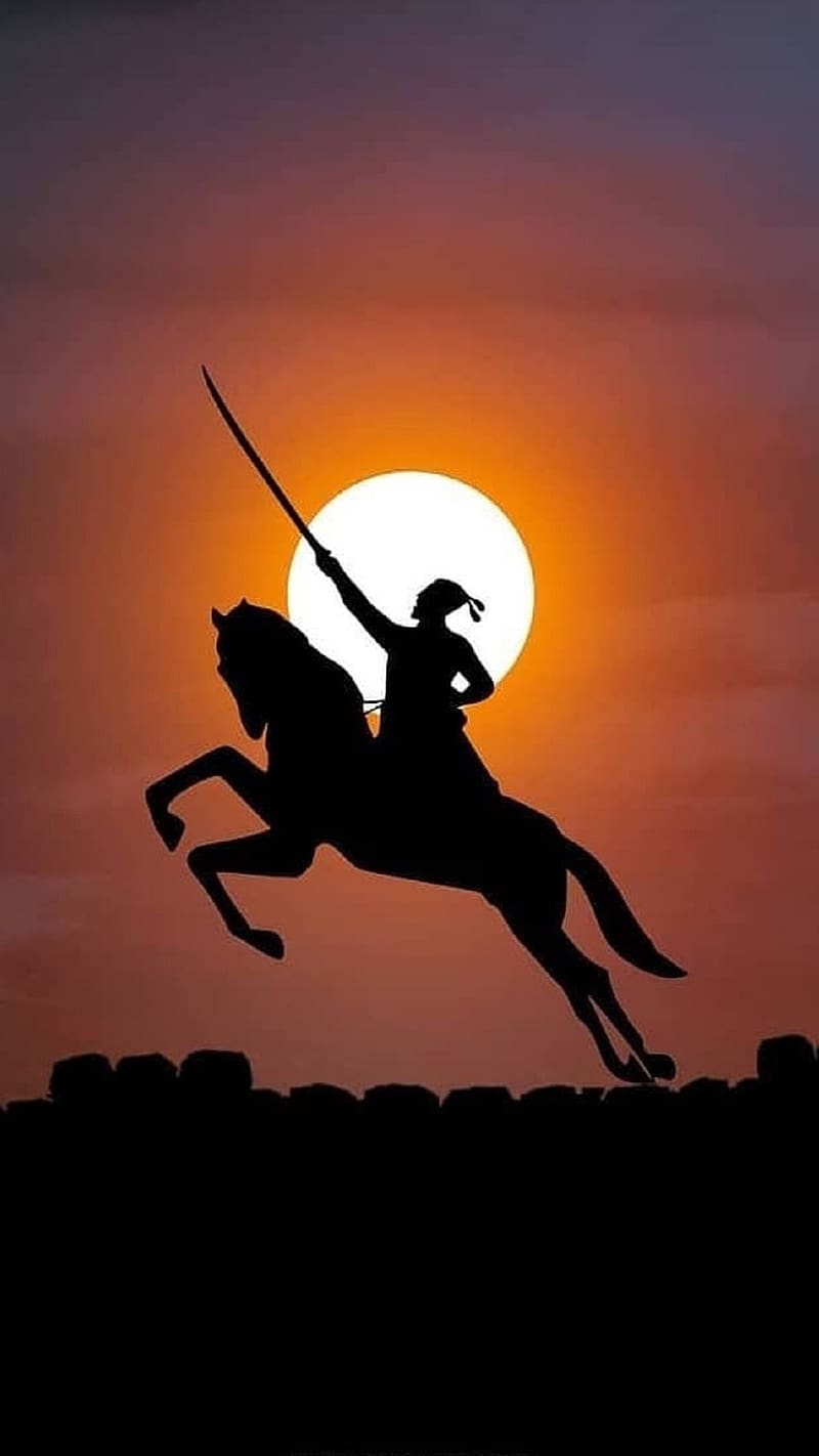 800x1422 Chhatrapati Shivaji Maharaj 3D, fighter shivaji raje, raja, shivaji, maharaj, HD phone wallpaper