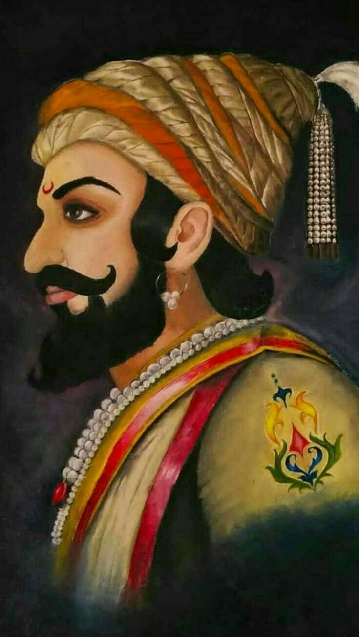 735x1302 Shivaji Maharaj Original Wallpaper
