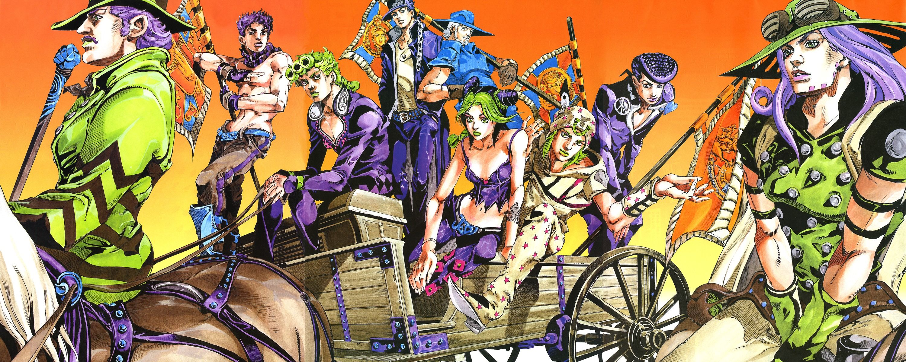 3000x1200 Free Johnny Joestar 4K Wallpaper & Desktop HD Background for PC