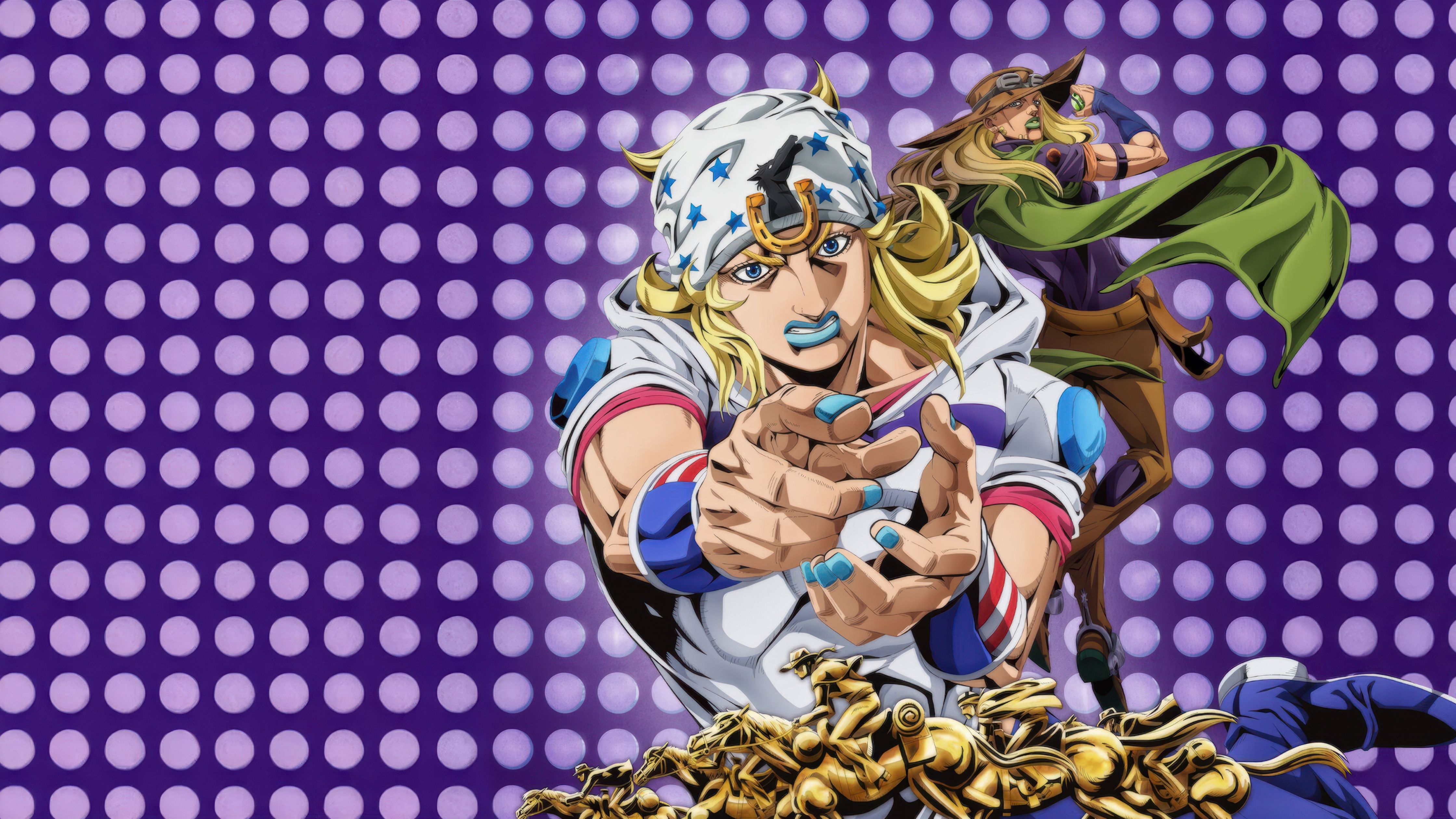 4480x2520 Steel Ball Run: JoJo's Bizarre Adventure Wallpaper 4K, 5K, Johnny Joestar