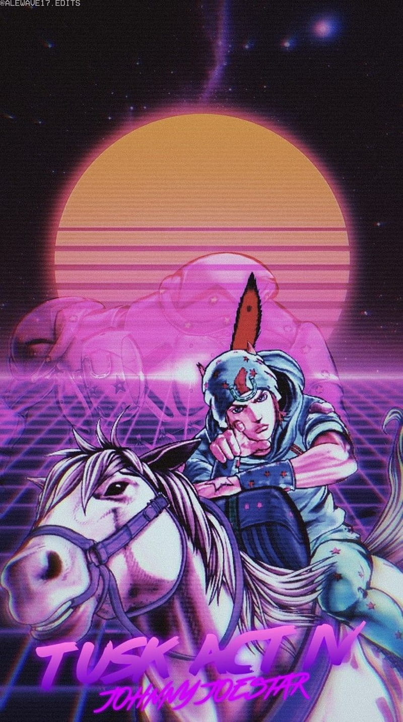 800x1432 Johnny Aesthetic, jojo bizarre adventure, johnny joestar, tusk act HD phone wallpaper