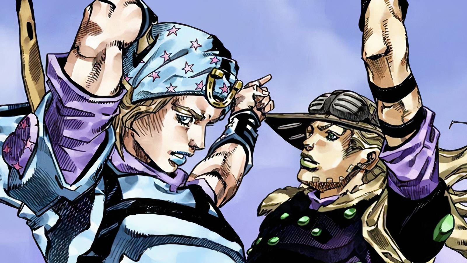 1600x900 JoJo's Bizarre Adventure: Johnny and Gyro Have The Best Anime Bromance of All Time