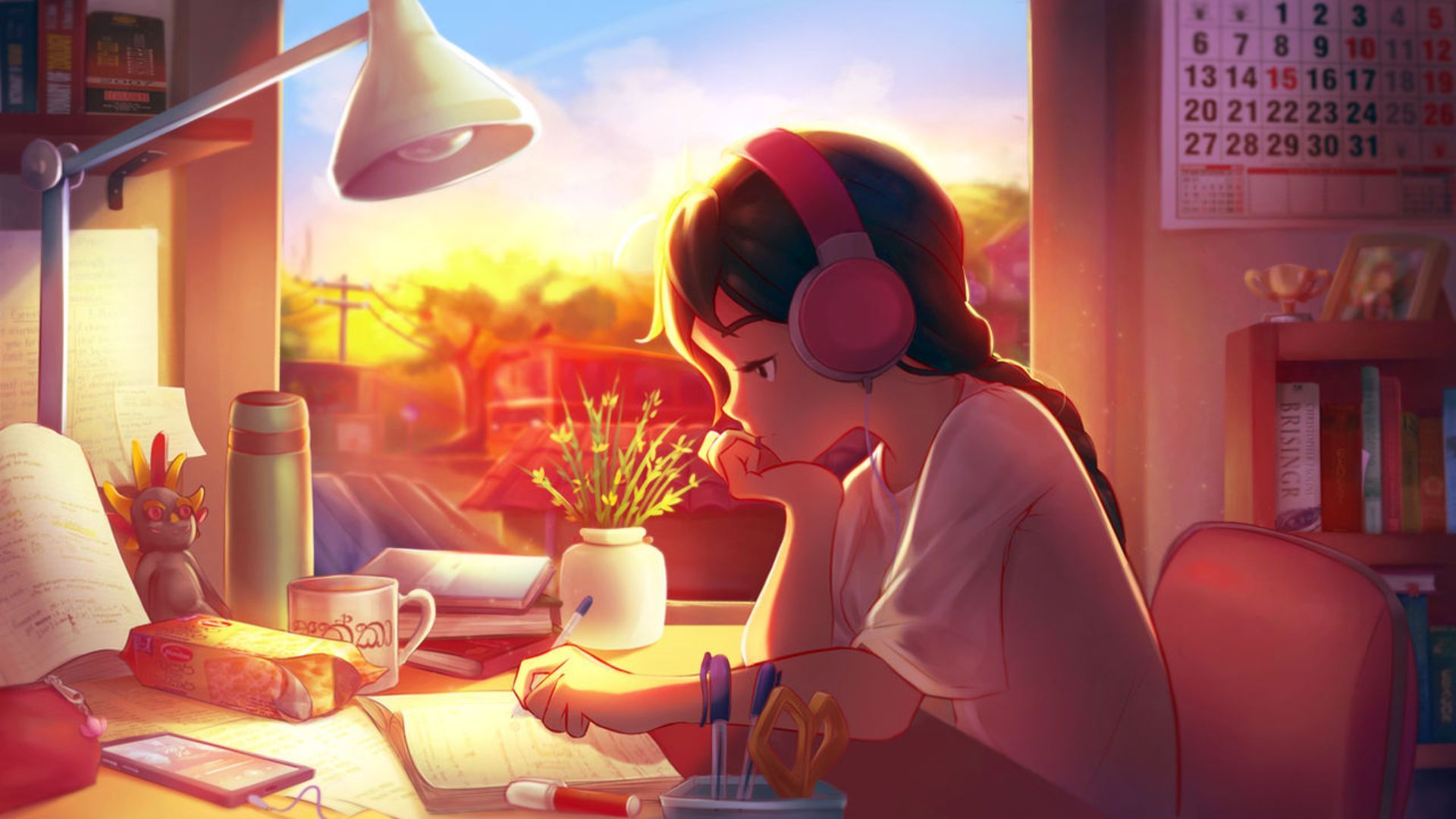 1920x1080 Lofi Desktop Wallpaper