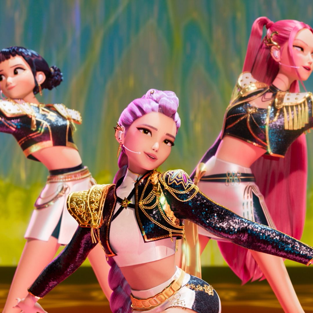 1080x1080 Rumi KPop Demon Hunters Wallpaper