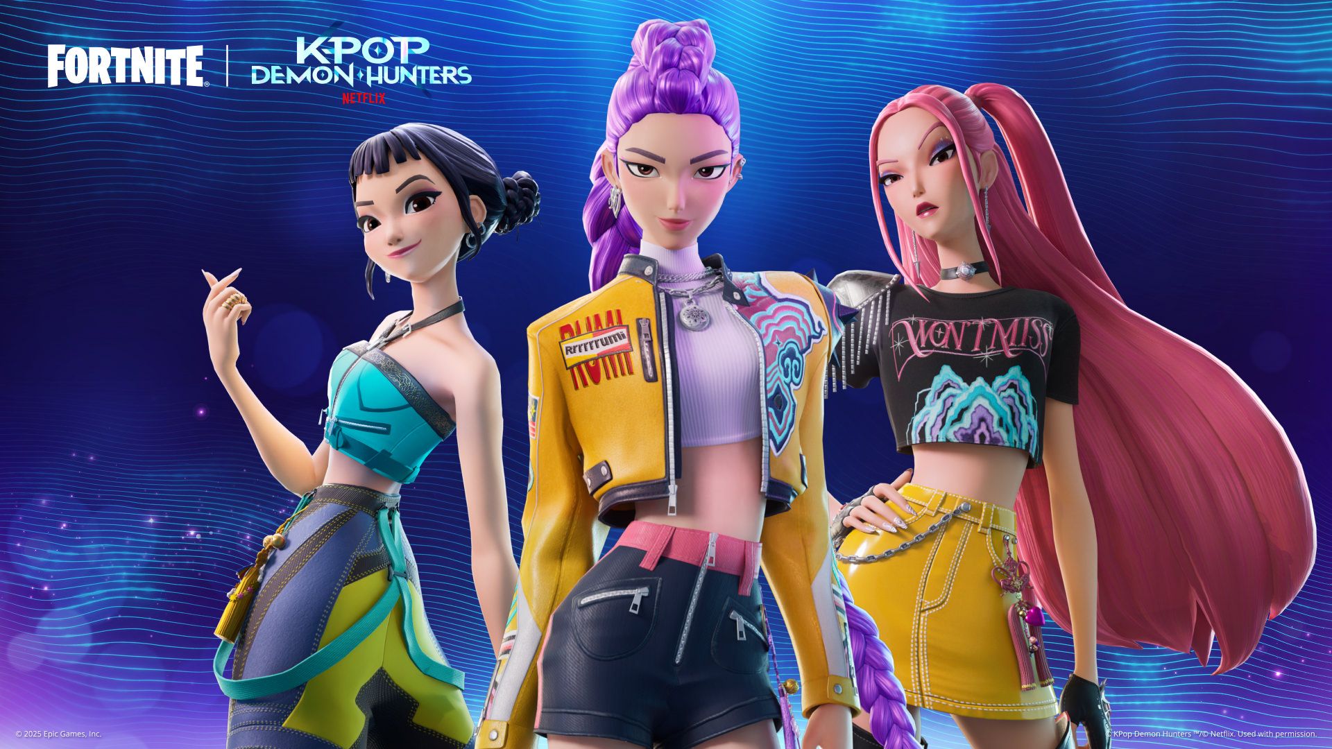 1920x1080 Download Fortnite KPop Demon Hunters Rumi (KPop Demon Hunters) Mira (KPop Demon Hunters) Zoey (KPop Demon Hunters) HD Wallpaperx1080