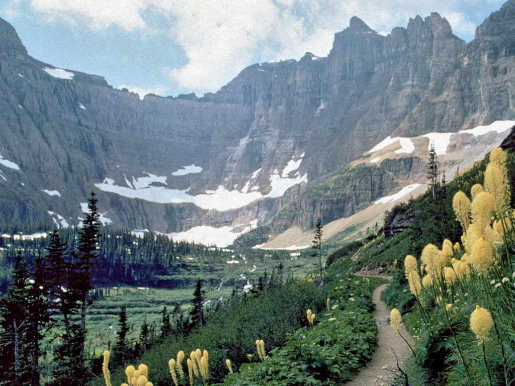 1024x768 Flathead River. Montana, Glacier National Park, Wild & Scenic