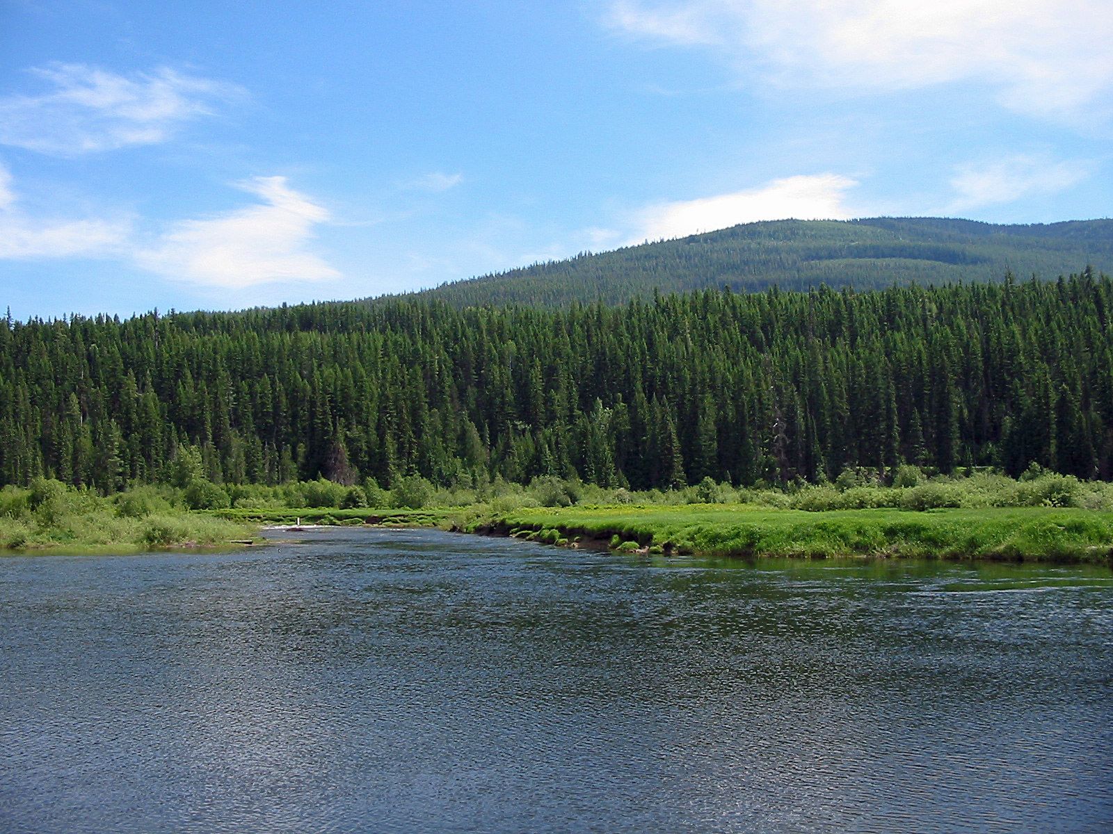 1600x1200 Yaak River Photographs. Photo of the Yaak River & Yaak Falls in Montana