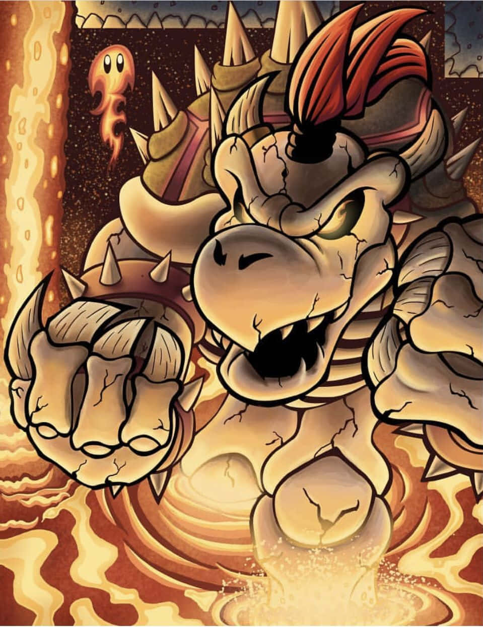 959x1245 Download Bowser Formidable Foe of Mario Wallpaper