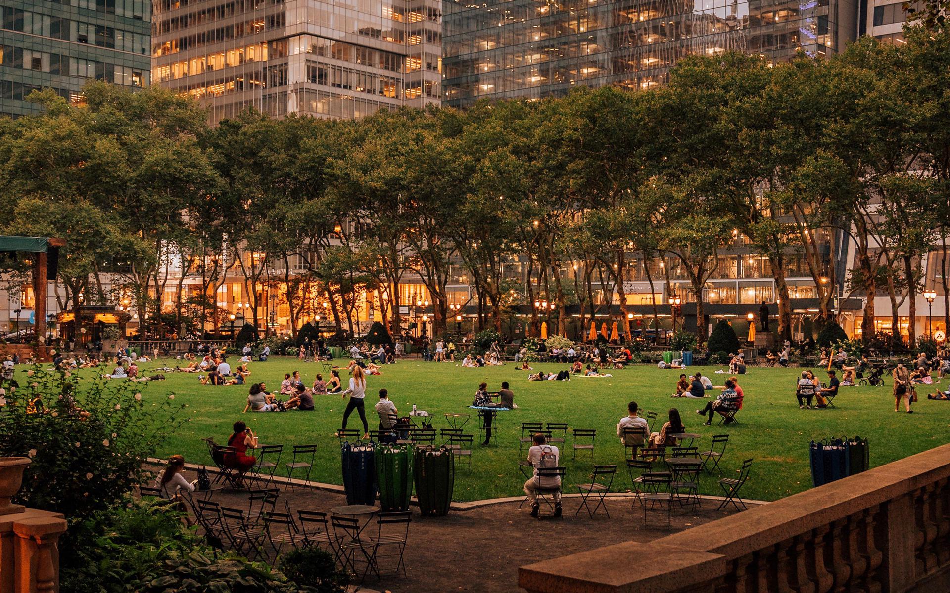 1920x1200 Bryant Park, NYC [1920x1200]