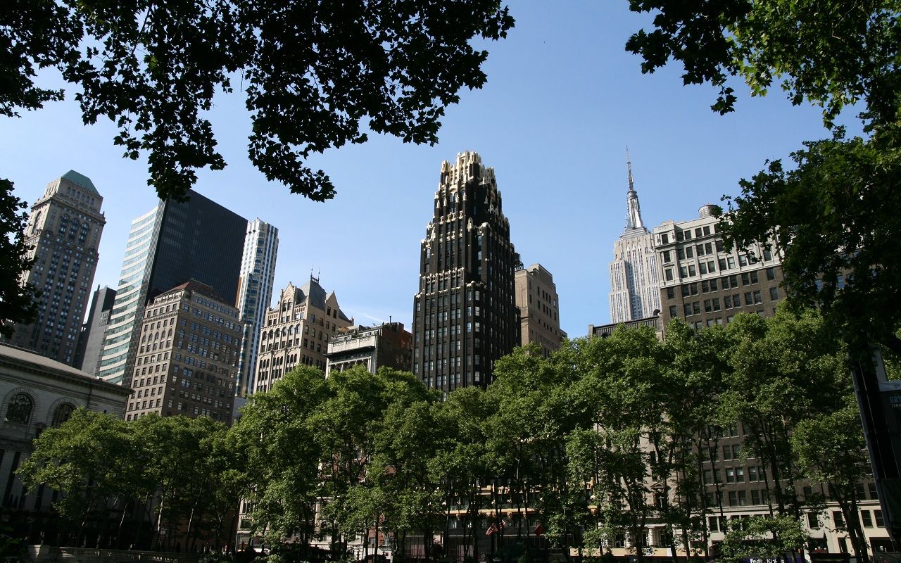 1280x800 Bryant Park NYC Photo