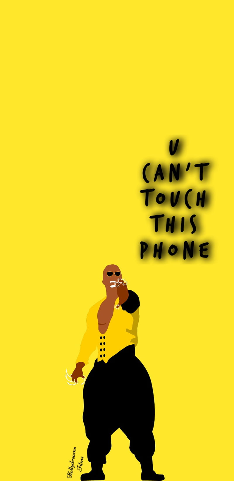800x1645 Canttouchthisphone, celular, , mc hammer, music, no, phone, HD phone wallpaper