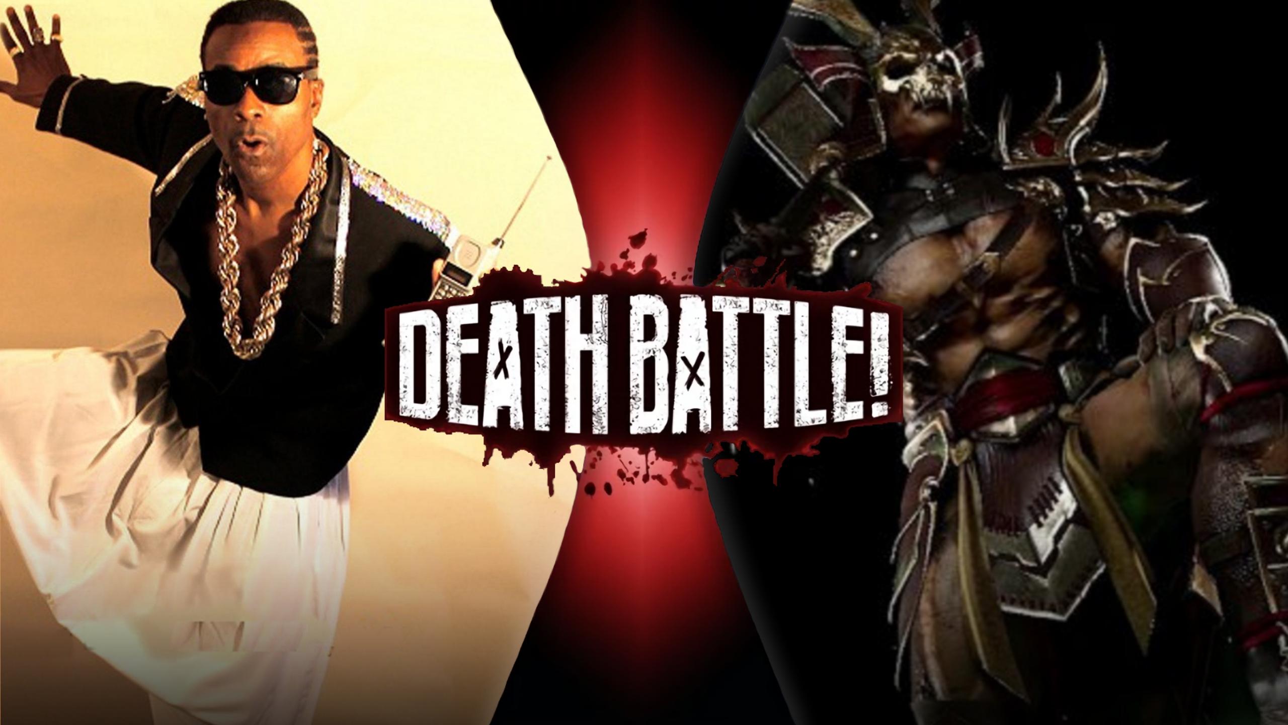 2560x1440 MC Hammer vs Shao Kahn (irl vs mortal kombat) if you know you know
