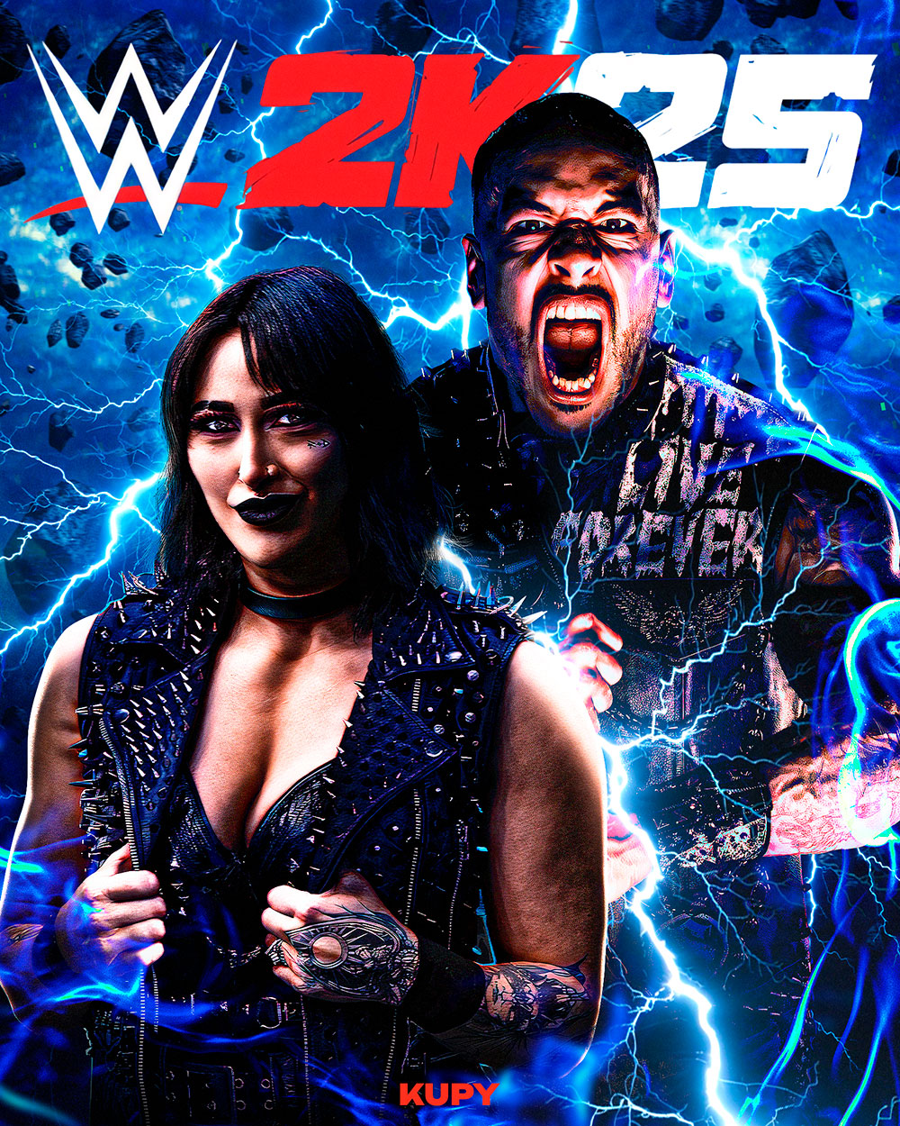 1000x1250 Terror Twins Wrestling Wallpaper