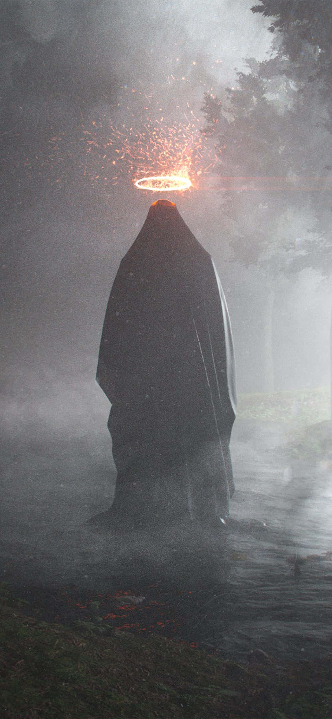 1125x2436 Download Embrace the terror Wallpaper