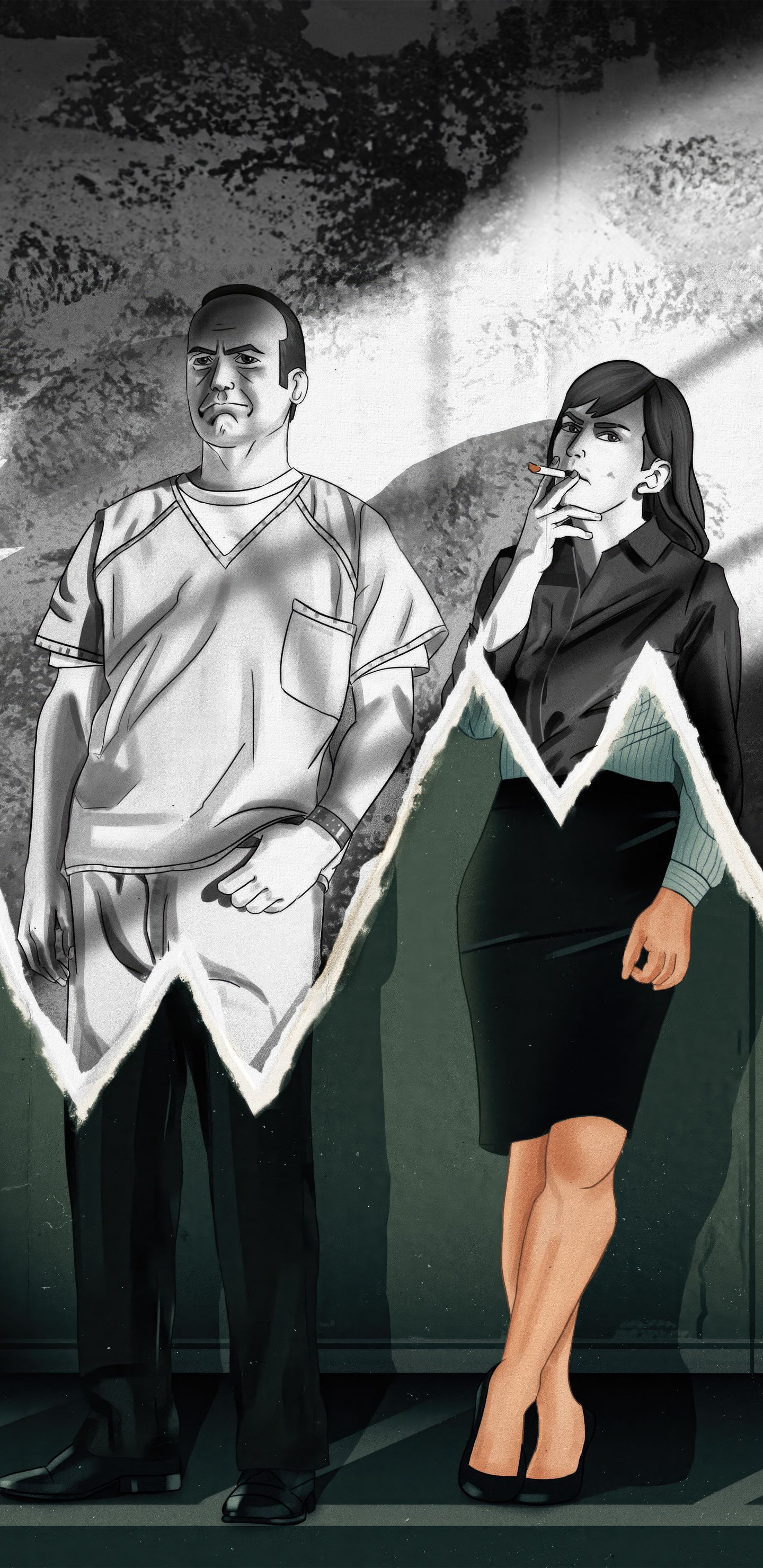 1440x2960 Saul Goodman And Kim Wexler Smoking 5k Samsung Galaxy Note S S SQHD , HD 4k Wallpaper, Image, Background, Photos and Picture