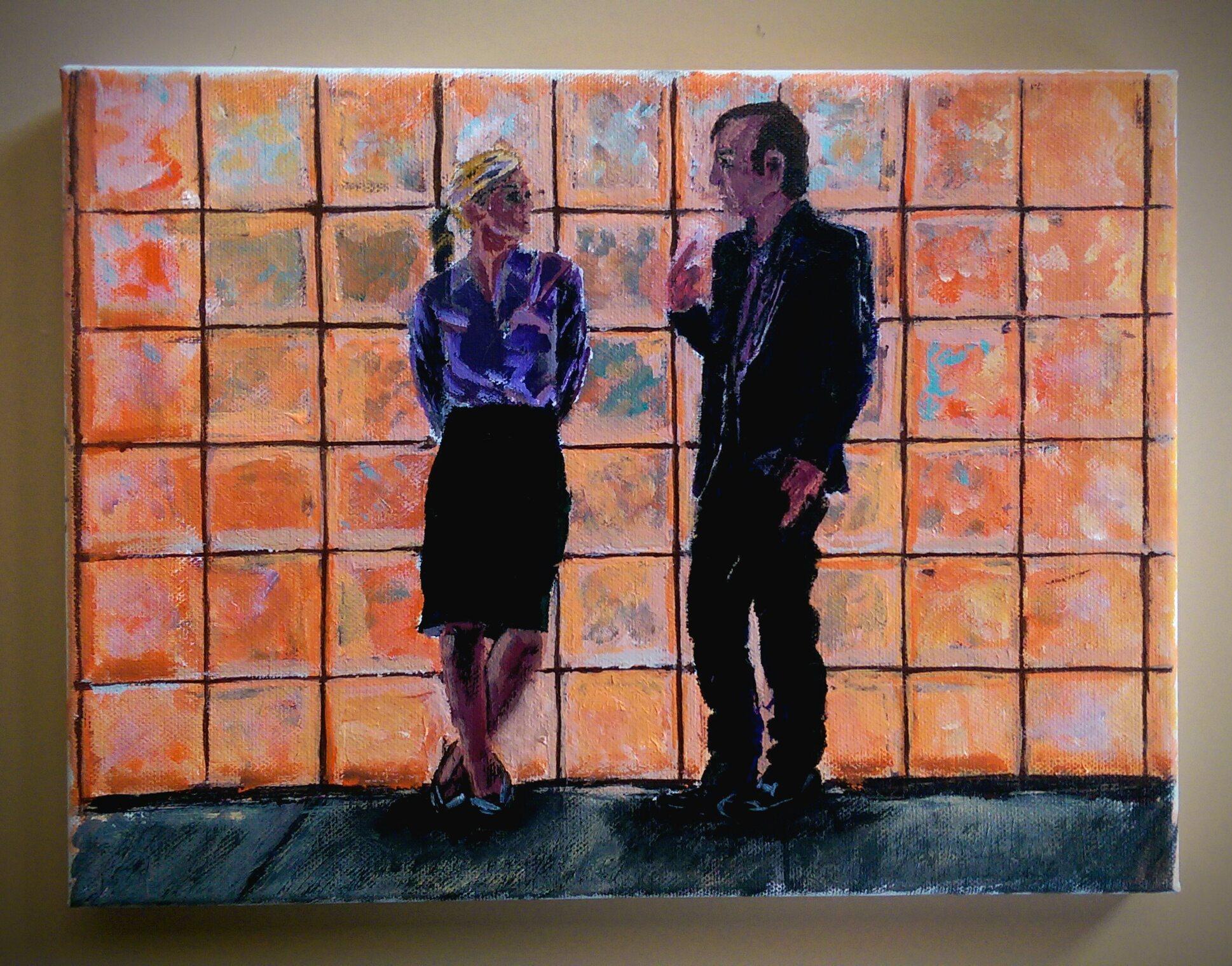 1938x1520 I painted Jimmy and Kim for my color theory final