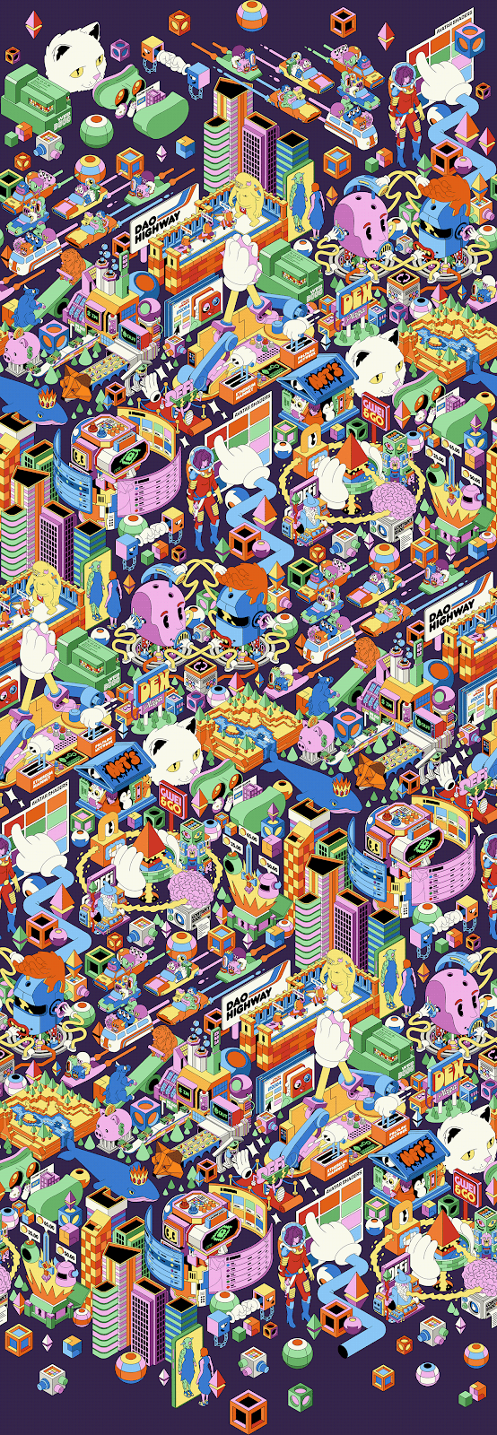 554x1600 MetaMask: Crypto Portfolio app Illustrations