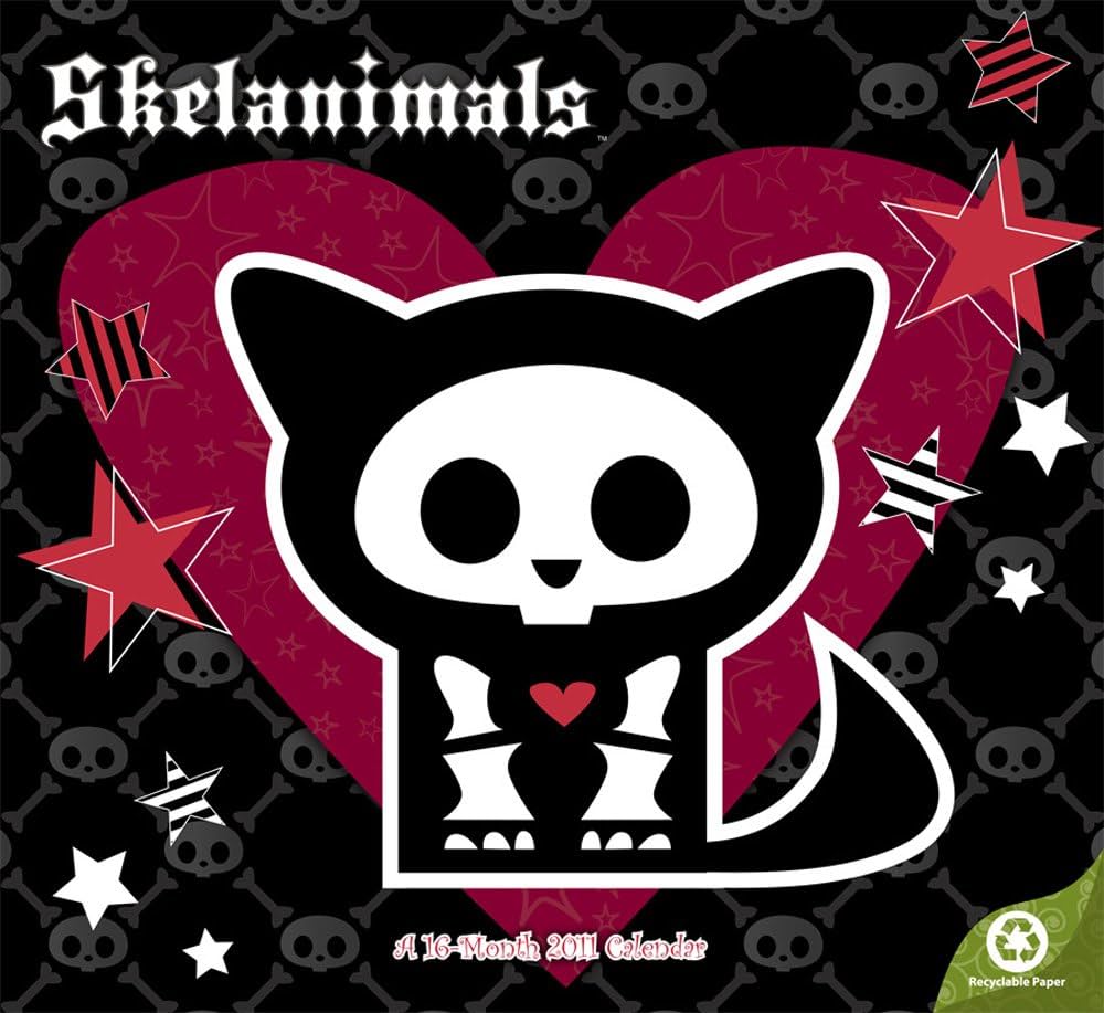 1000x917 Skelanimals 2011 Calendar : Meadwestvaco: Amazon.in: Books