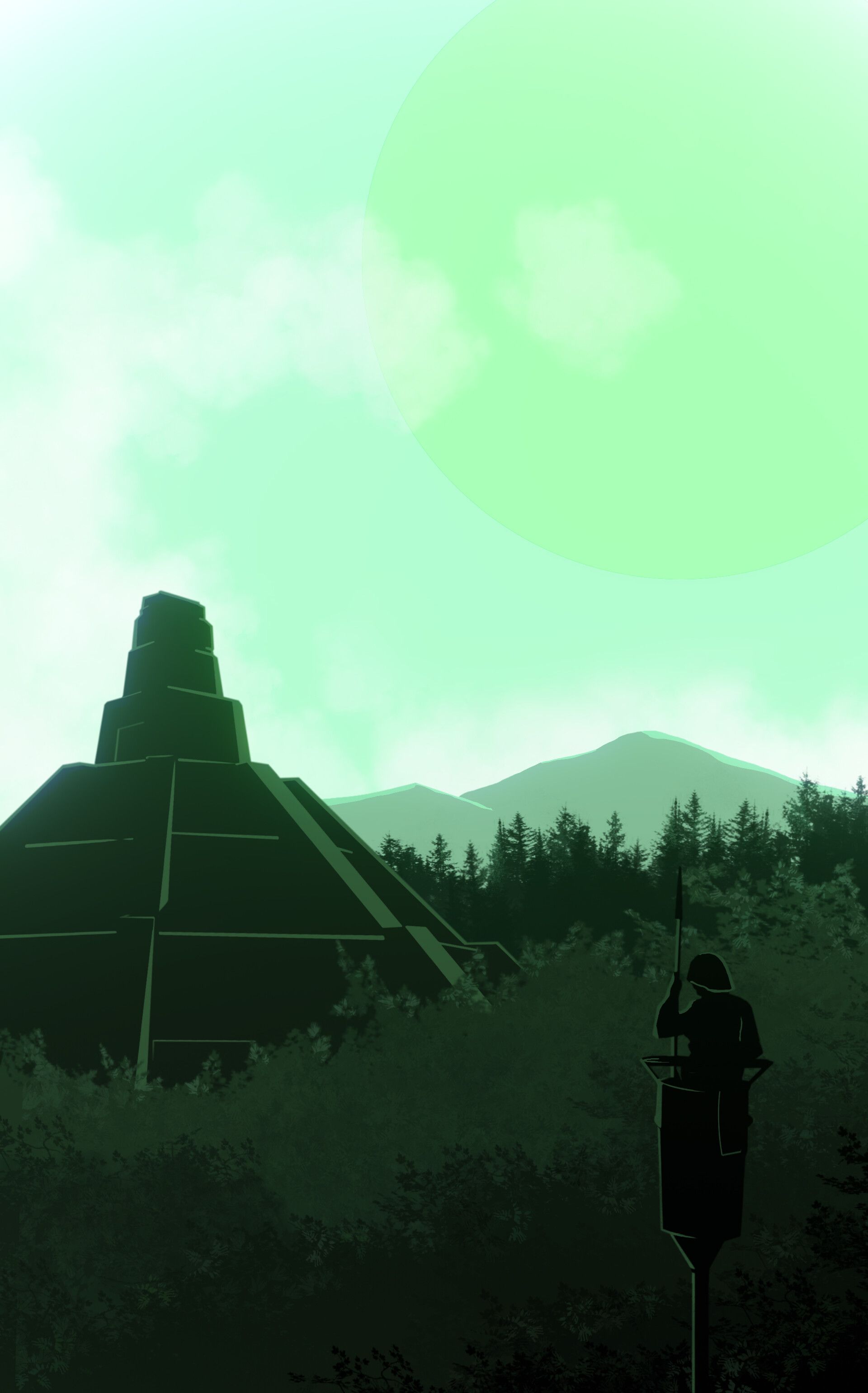 1920x3080 Monochromatic 2d