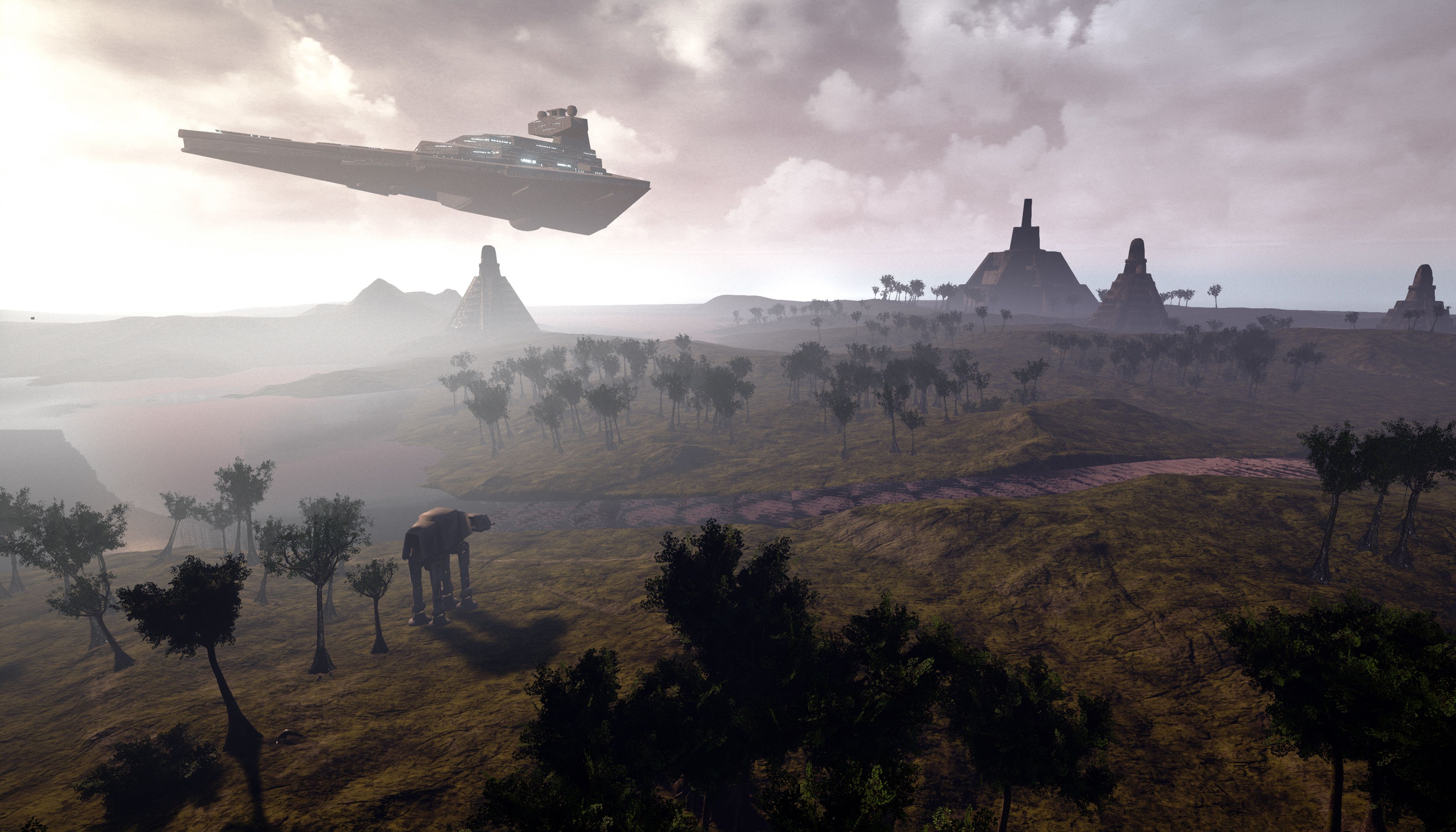 3760x2148 Yavin 4 January Update image Splendour: Liberation of Kashyyyk mod for Total War: Rome II