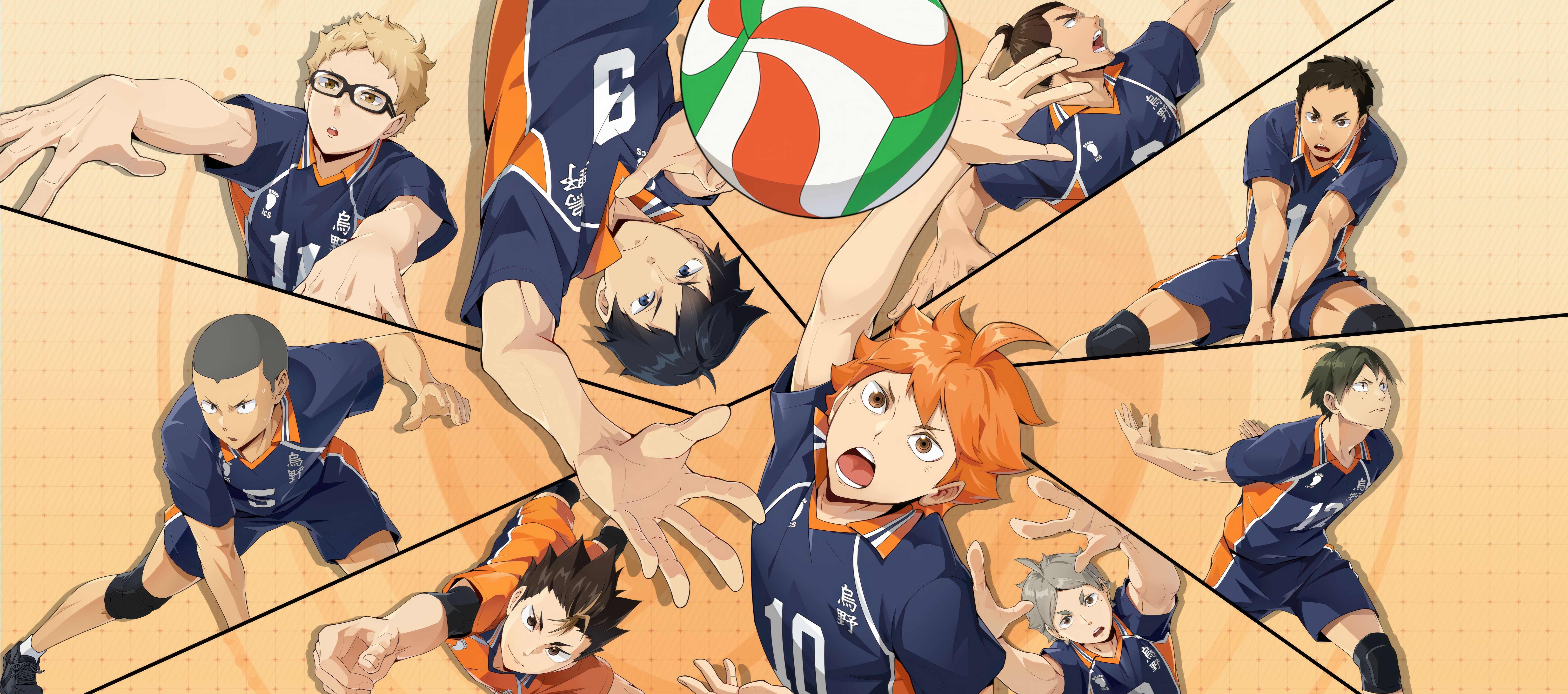6506x2880 Haikyuu Wallpaper and Background