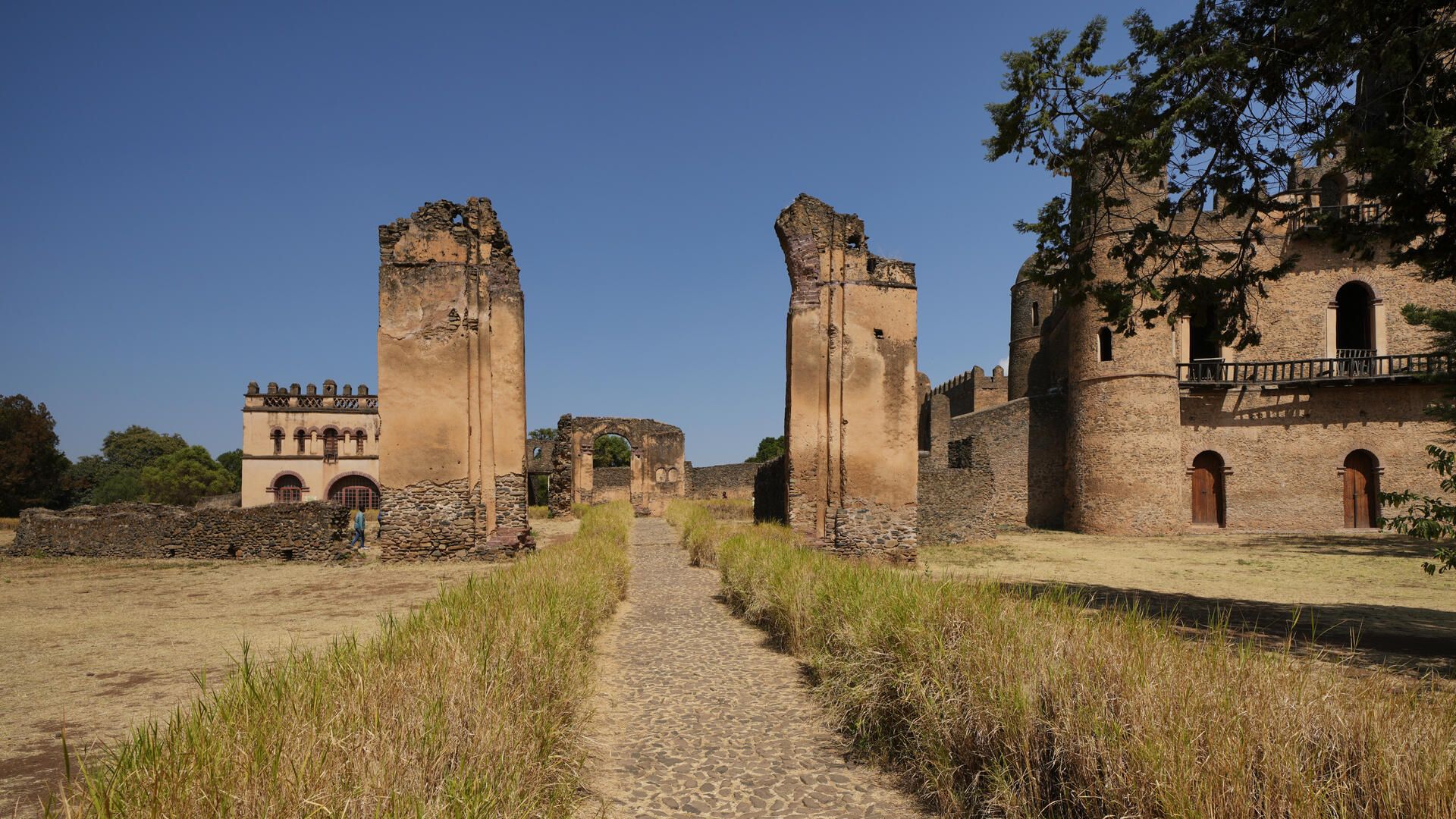1920x1080 Fasil Ghebbi, Gondar Region. World Heritage Explorer