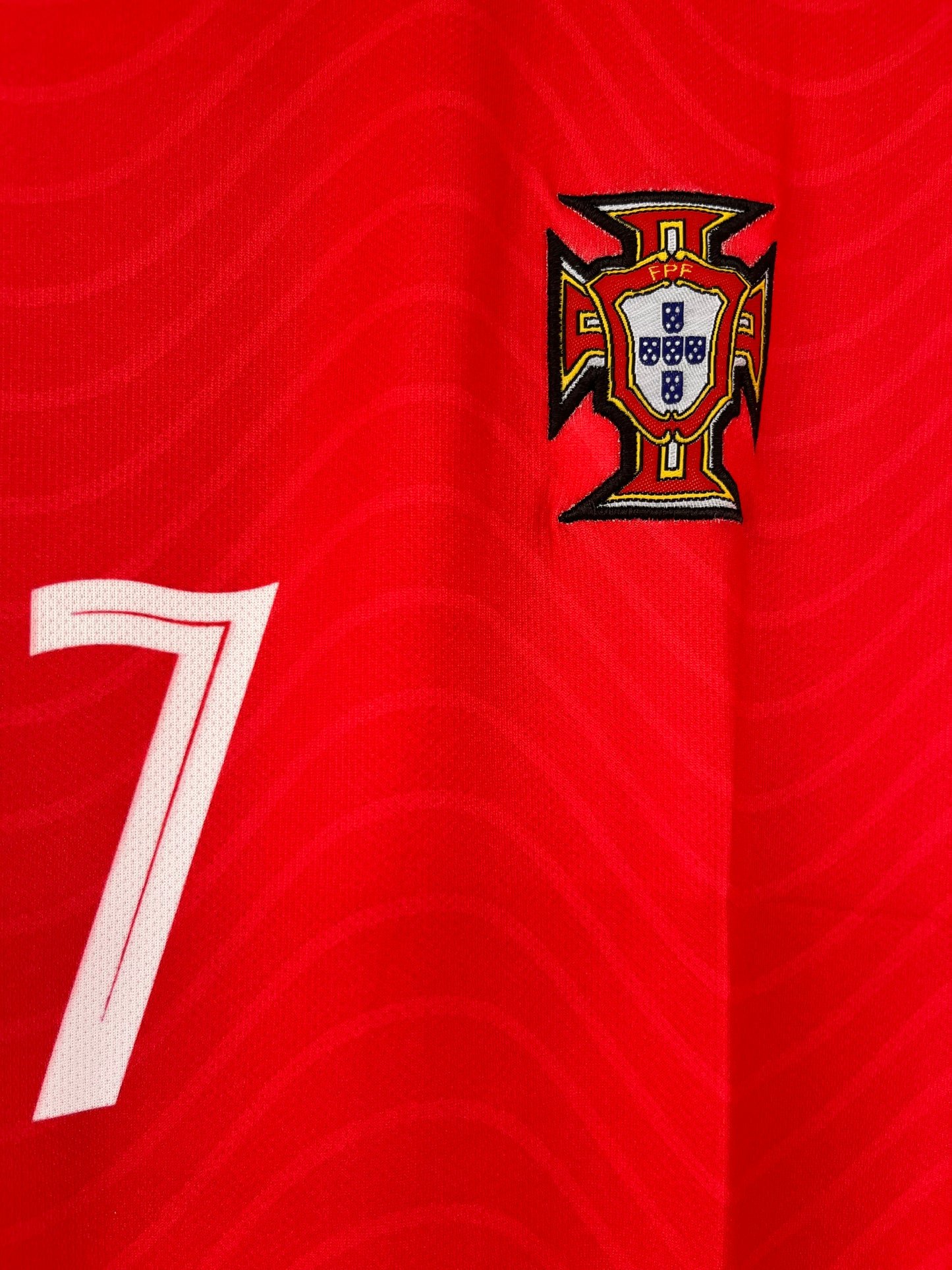 1445x1927 Ronaldo Portugal 2026 World Cup Home Half Sleeve Embroidery Jersey 2