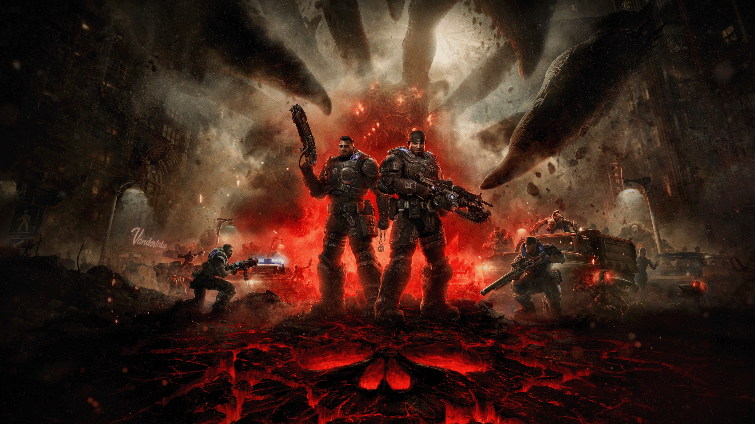 2560x1440 Gears of War