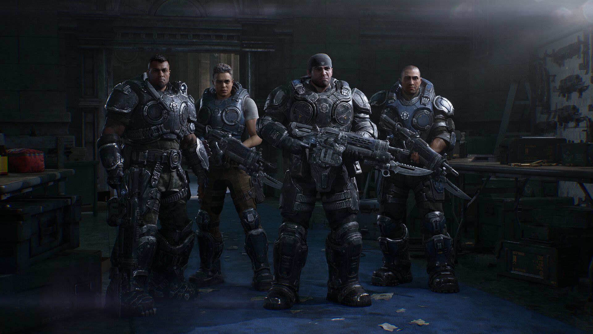 1920x1080 Gears Of War: E Day Features 4 New Multiplayer Modes, Horde Siege, And Split Screen Co Op