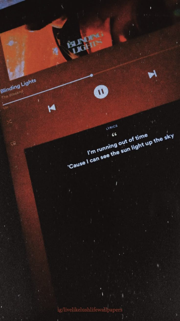 736x1308 The Weeknd Lights Aesthetic Wallpaper