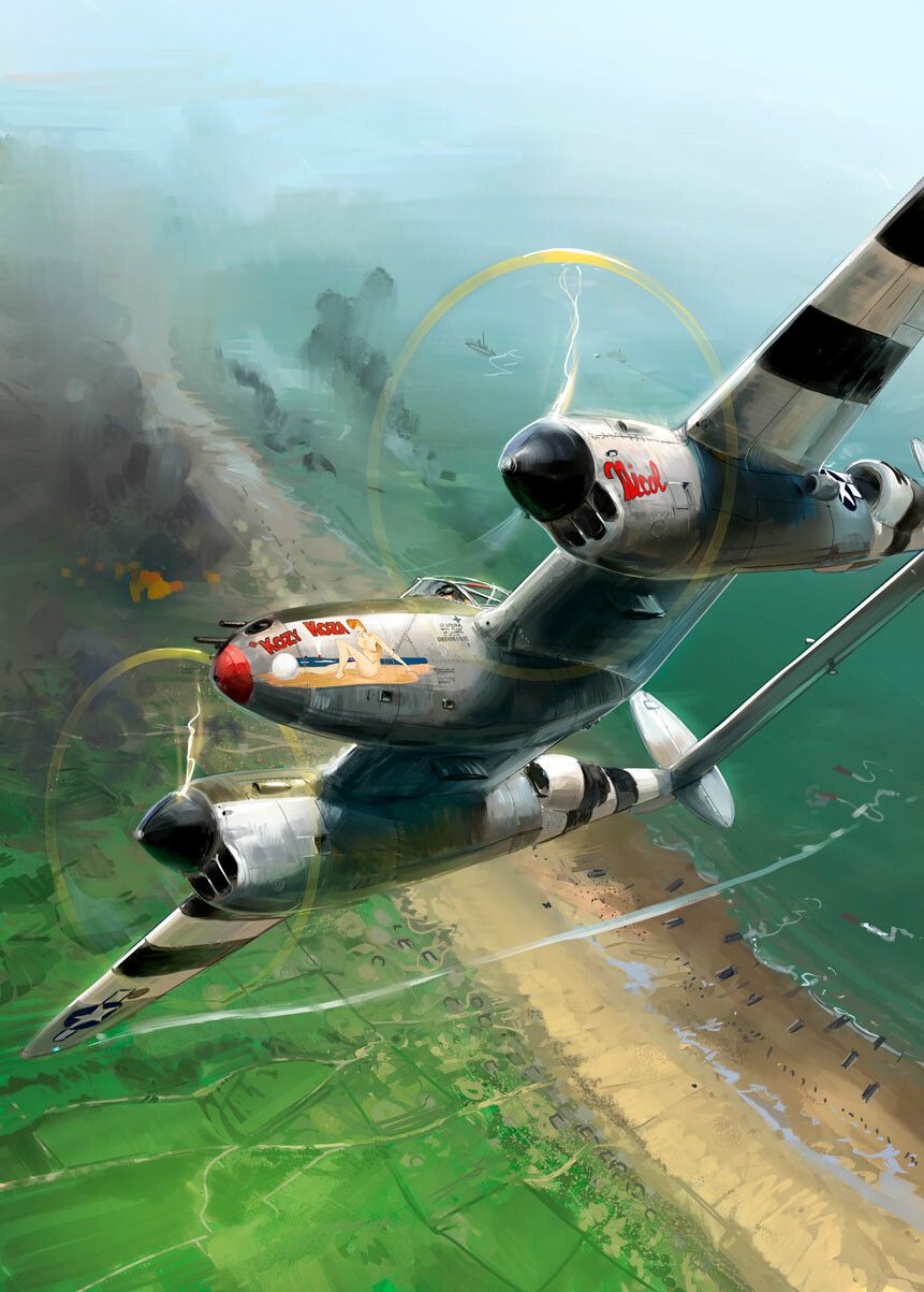 861x1203 Julien Lepelletier ART 38 Lightning DDay