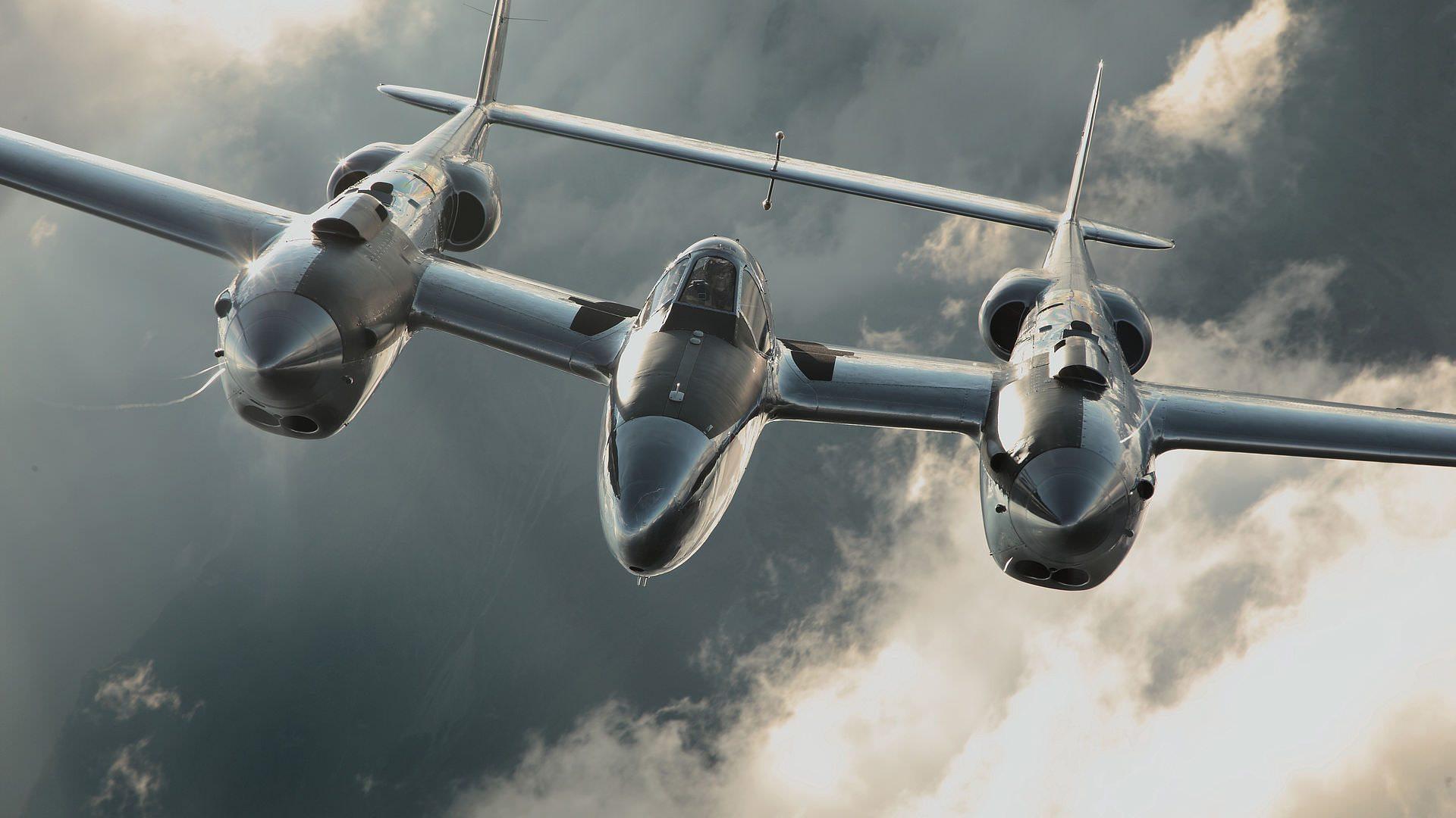 1920x1080 Lockheed P 38 Lightning Wallpaper