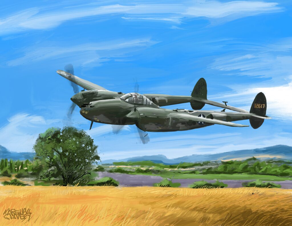 1024x791 P 38 Lightning
