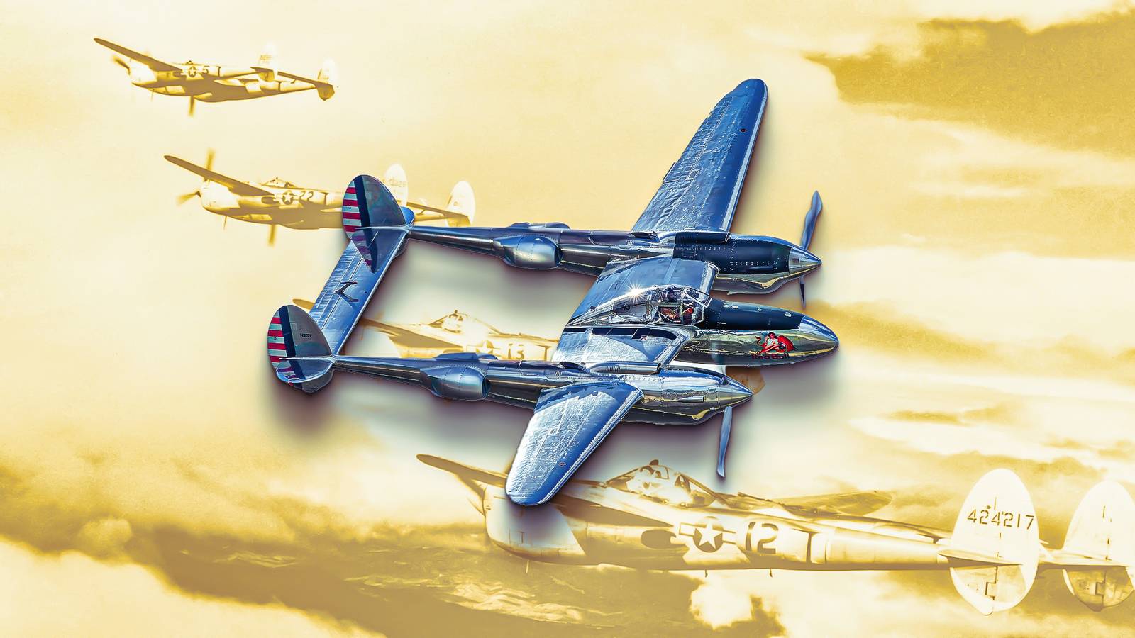 1600x900 How Many P 38 Lightnings Were Built?