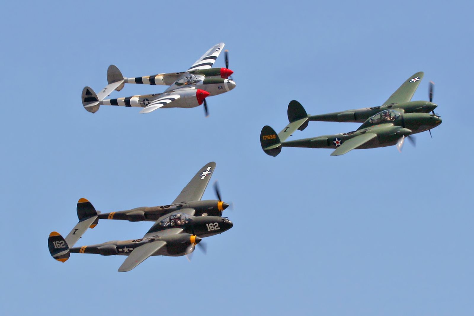 1600x1068 Lightning Strikes” at Planes of Fame Air Show 2007