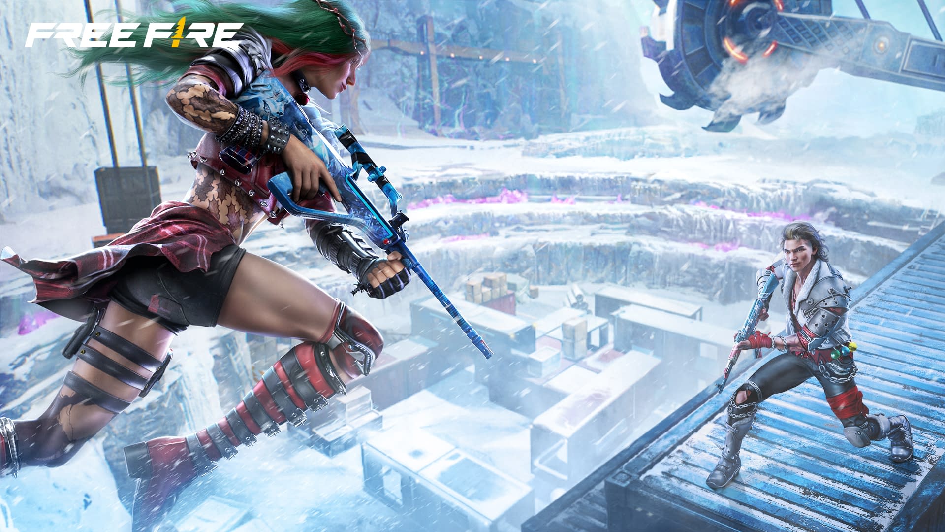 1920x1080 Free Fire Releases New Winterlands: SubZero Event