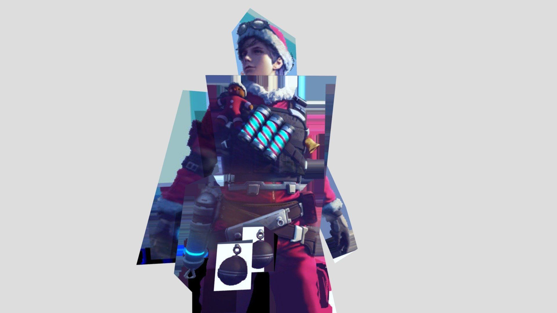 1920x1080 Free Fire OB19 WinterLand Male LoadingSC model by Amare.Sds [7448f71]