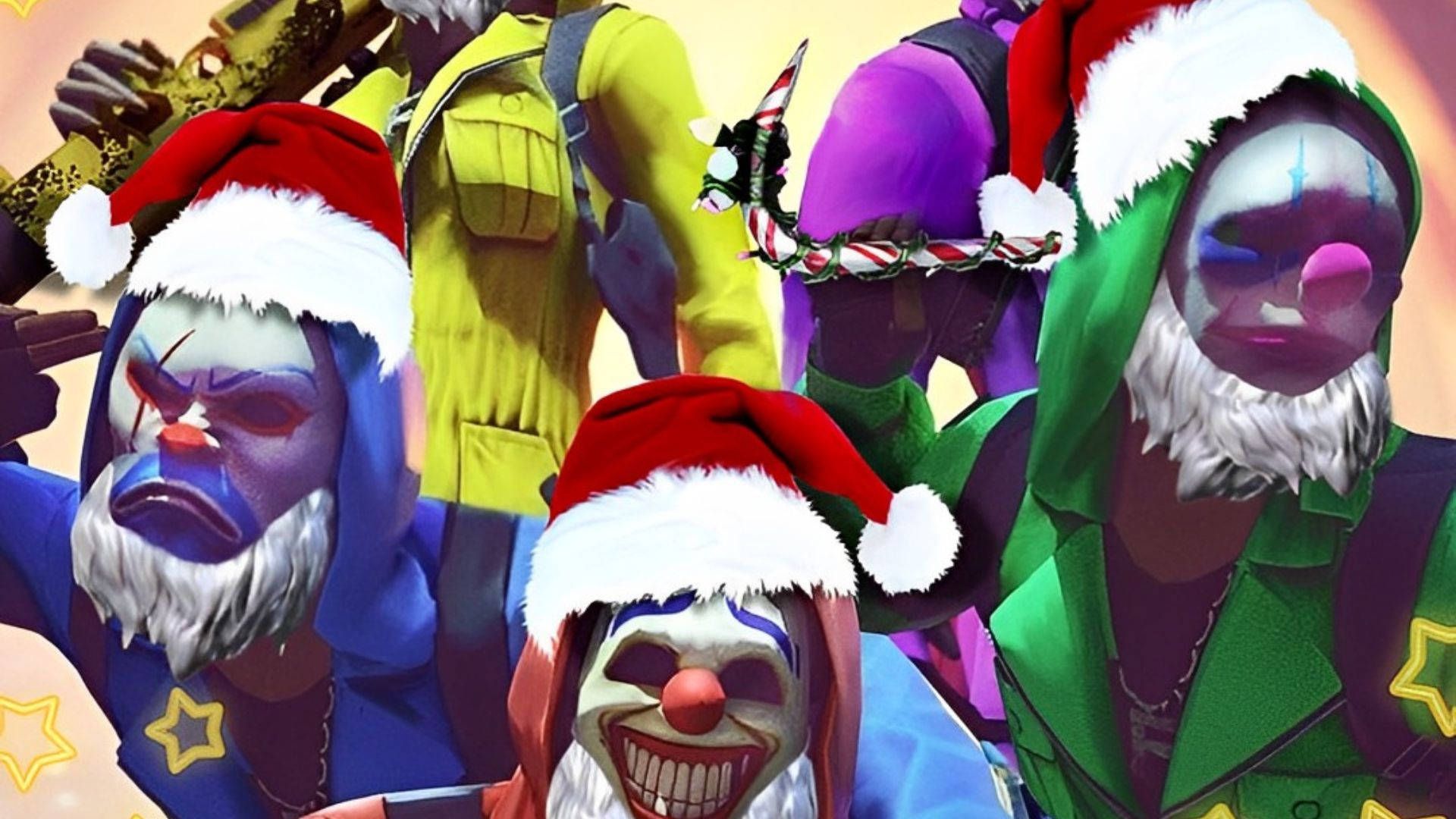 1920x1080 Download Free Fire Criminal Bundle Christmas Criminals Wallpaper