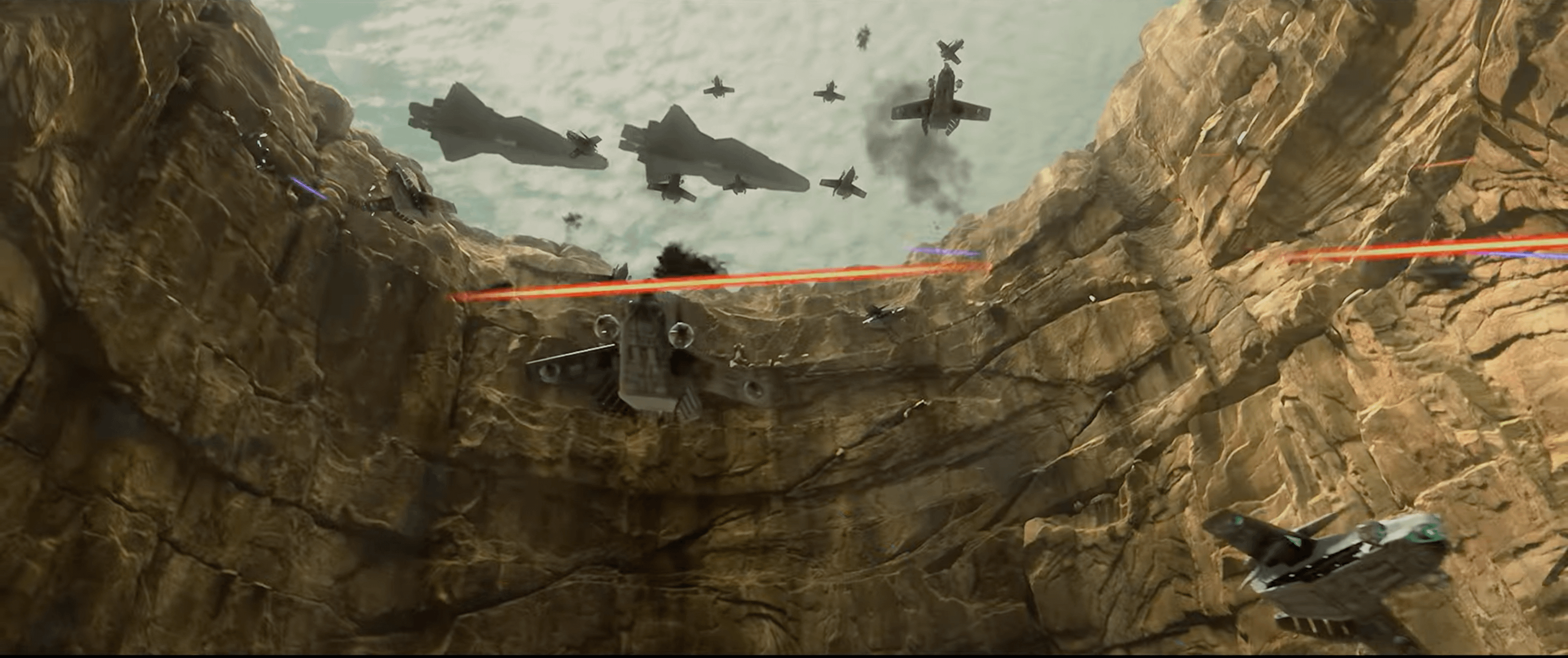 2880x1208 The timing of the Utapau scene in Episode III